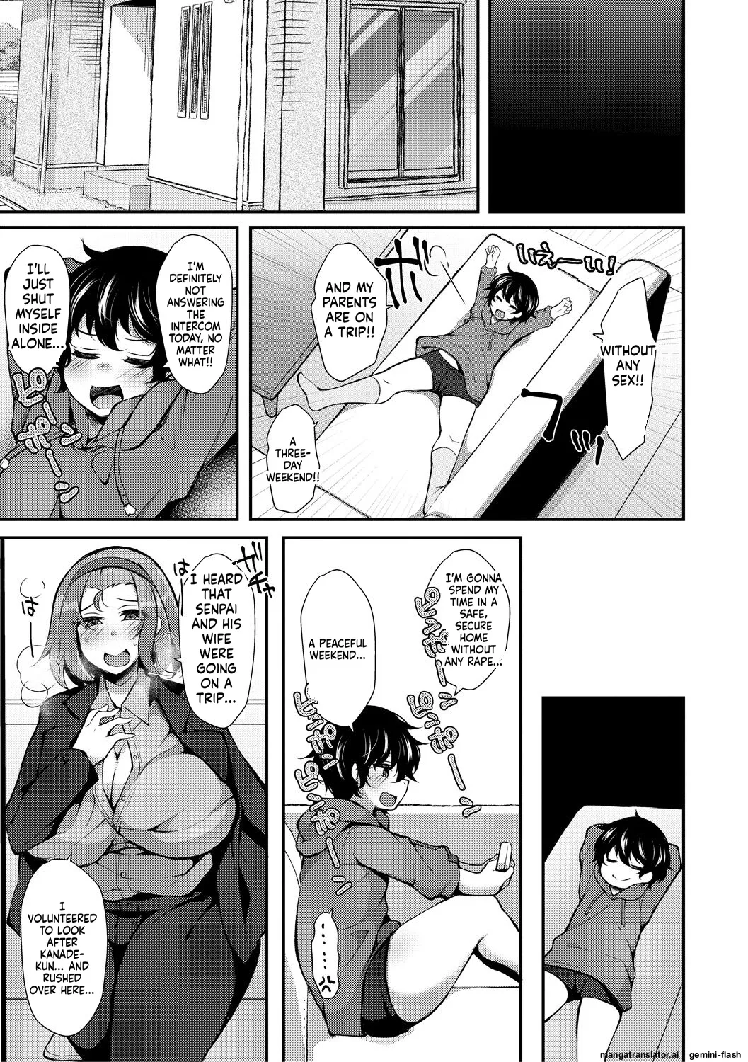 Tenseishita no ni Gyaku Rape nante Arienai - There's no way I've been reincarnated and I'm being raped in reverse! Chapter 1 - page 61