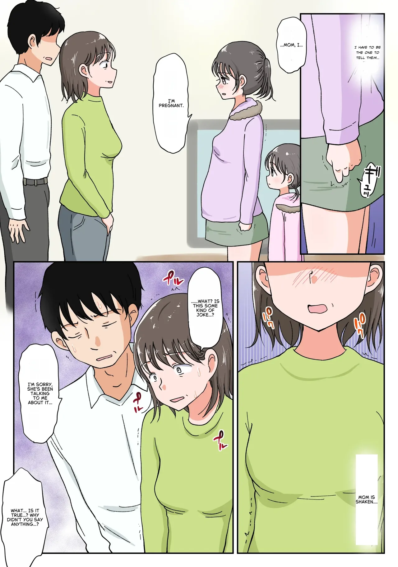 Oyako Honmono Seikyouiku 5: Harandemo Nao Nakadashi Motomeru Dosukebe Bishoujo Ninpu Chapter 1 - page 21