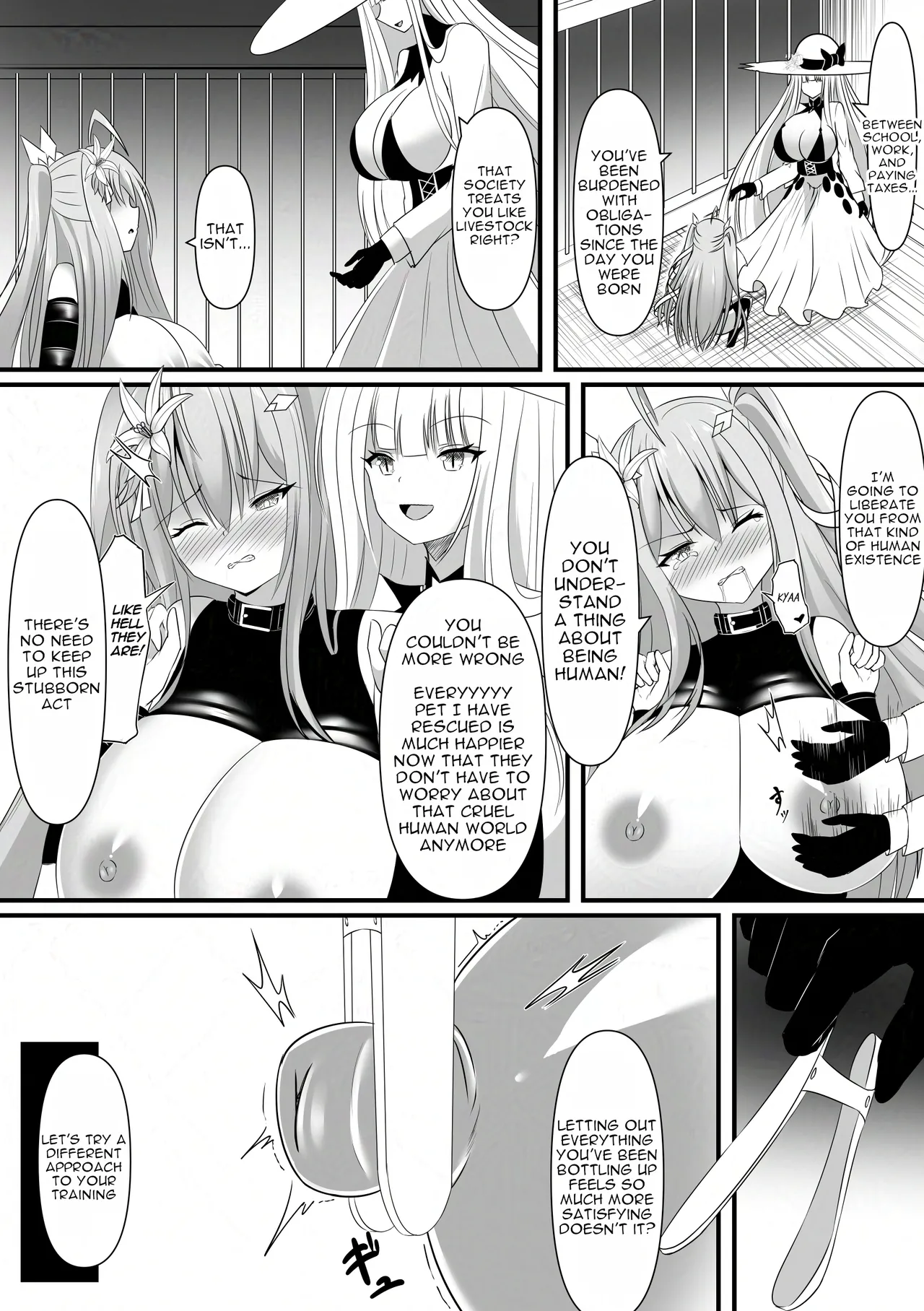 The Defeated Girl's Heart-Pounding Pet Life Chapter 1 - page 35