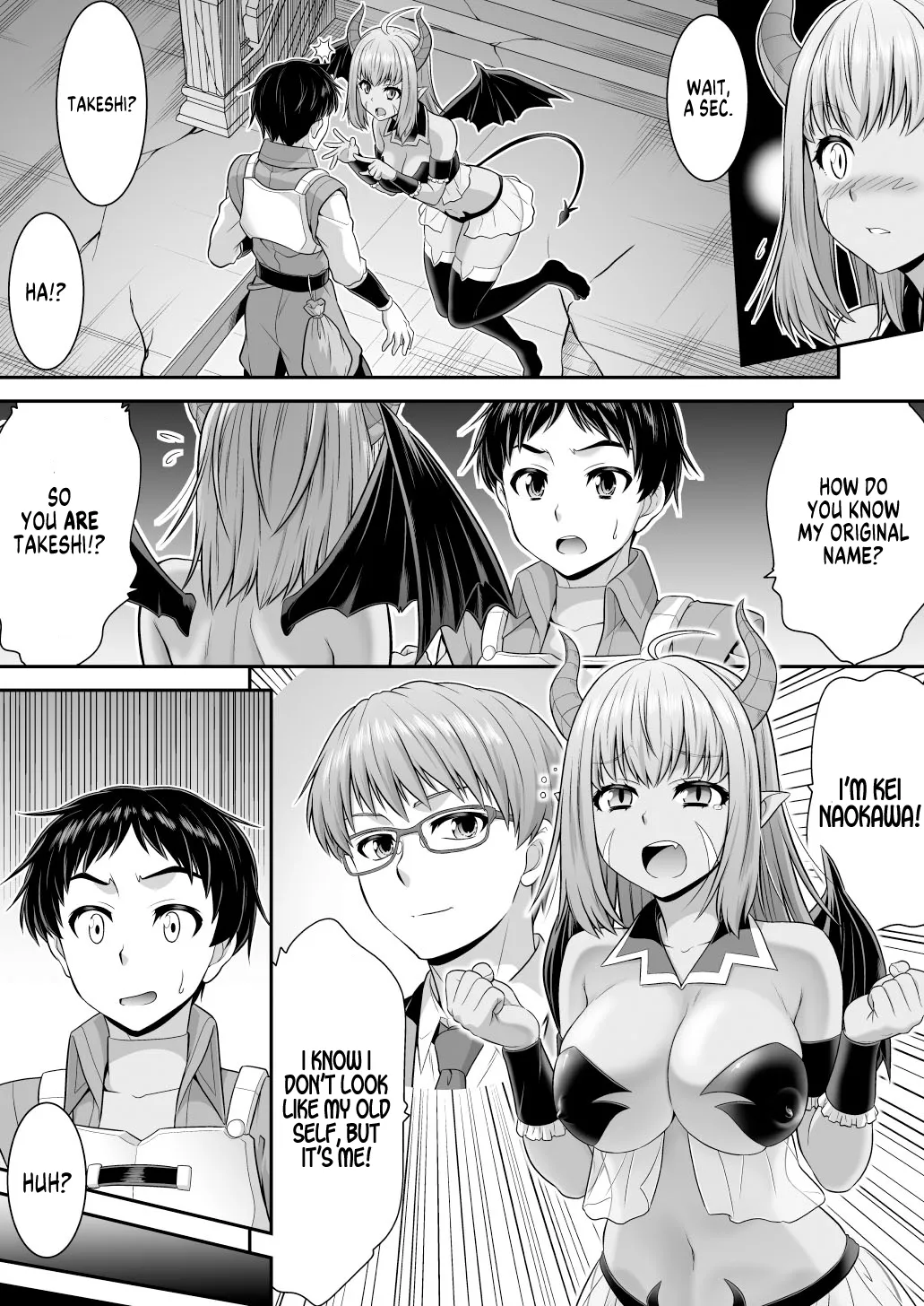 A Stern Guy into a Succubus-A Clown Guy into a Pure Lady Chapter 1 - page 12