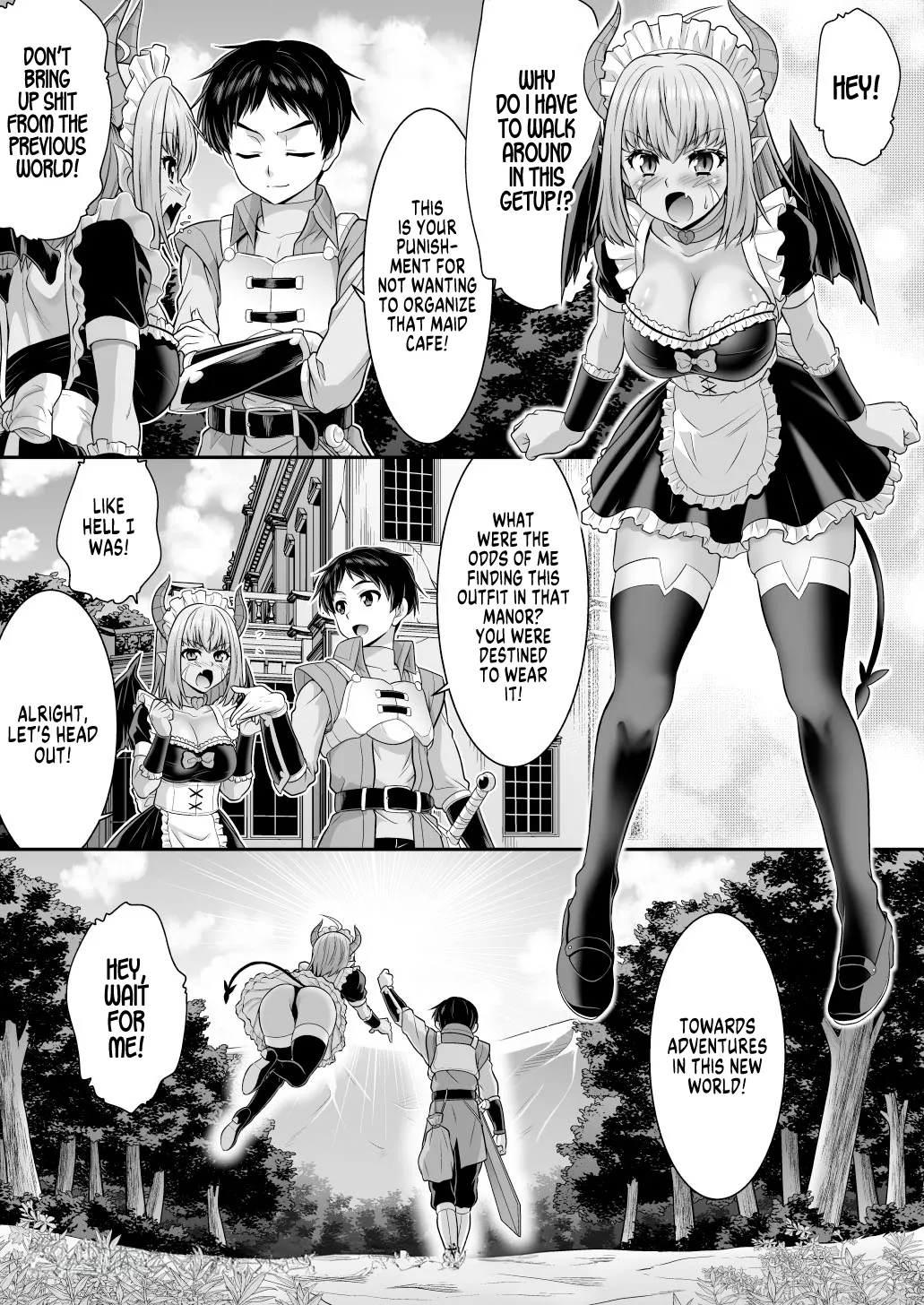 A Stern Guy into a Succubus-A Clown Guy into a Pure Lady Chapter 1 - page 24