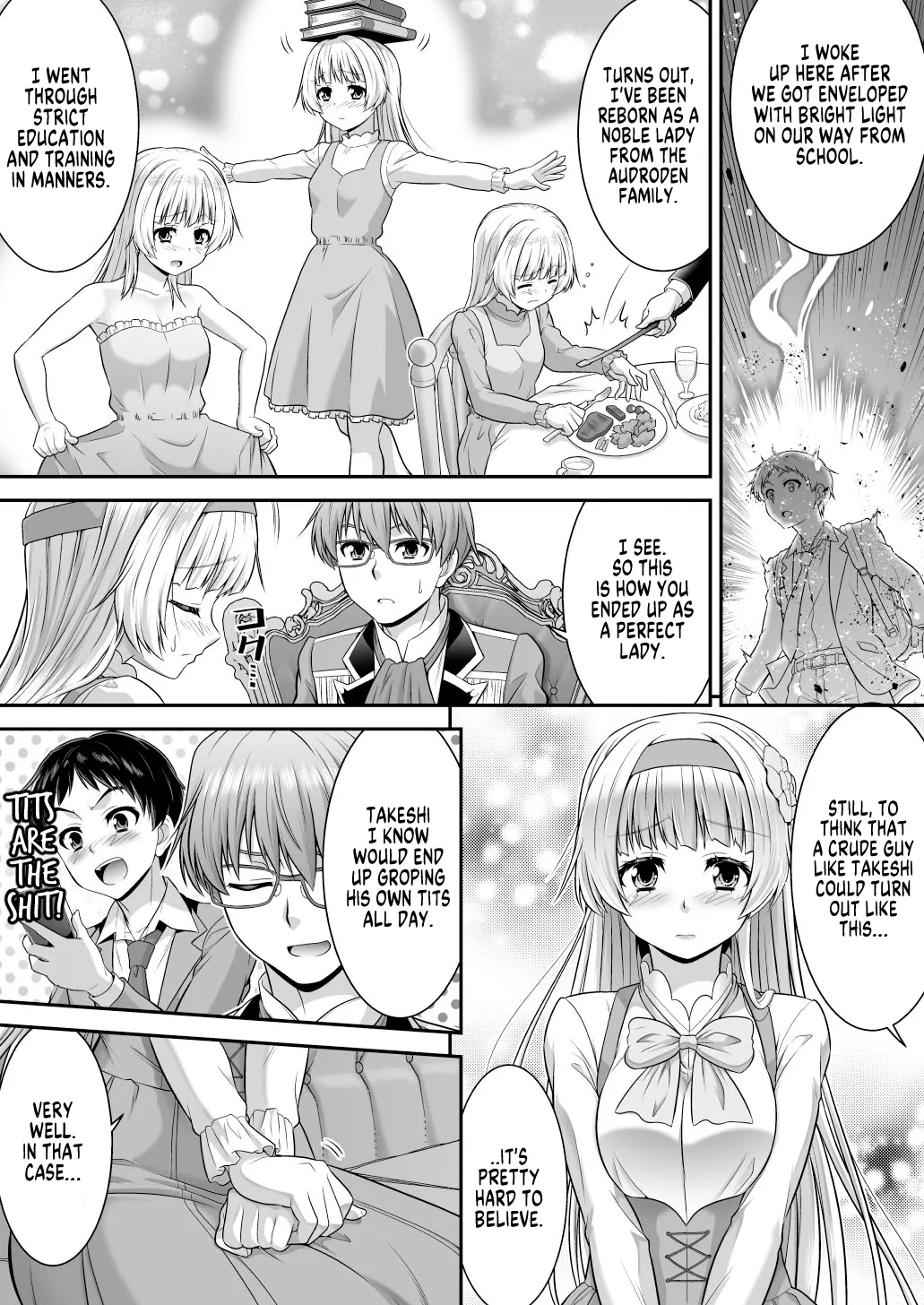 A Stern Guy into a Succubus-A Clown Guy into a Pure Lady Chapter 1 - page 31