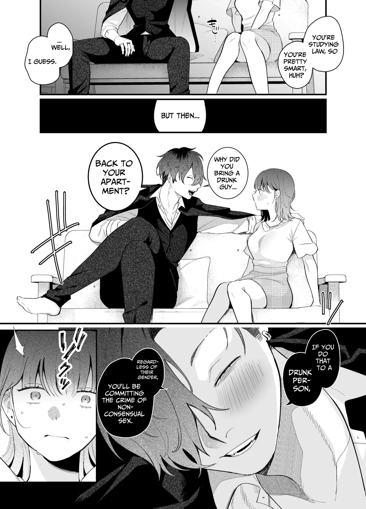 The Sheltered Me and The Delinquent Him Chapter 1 - page 8