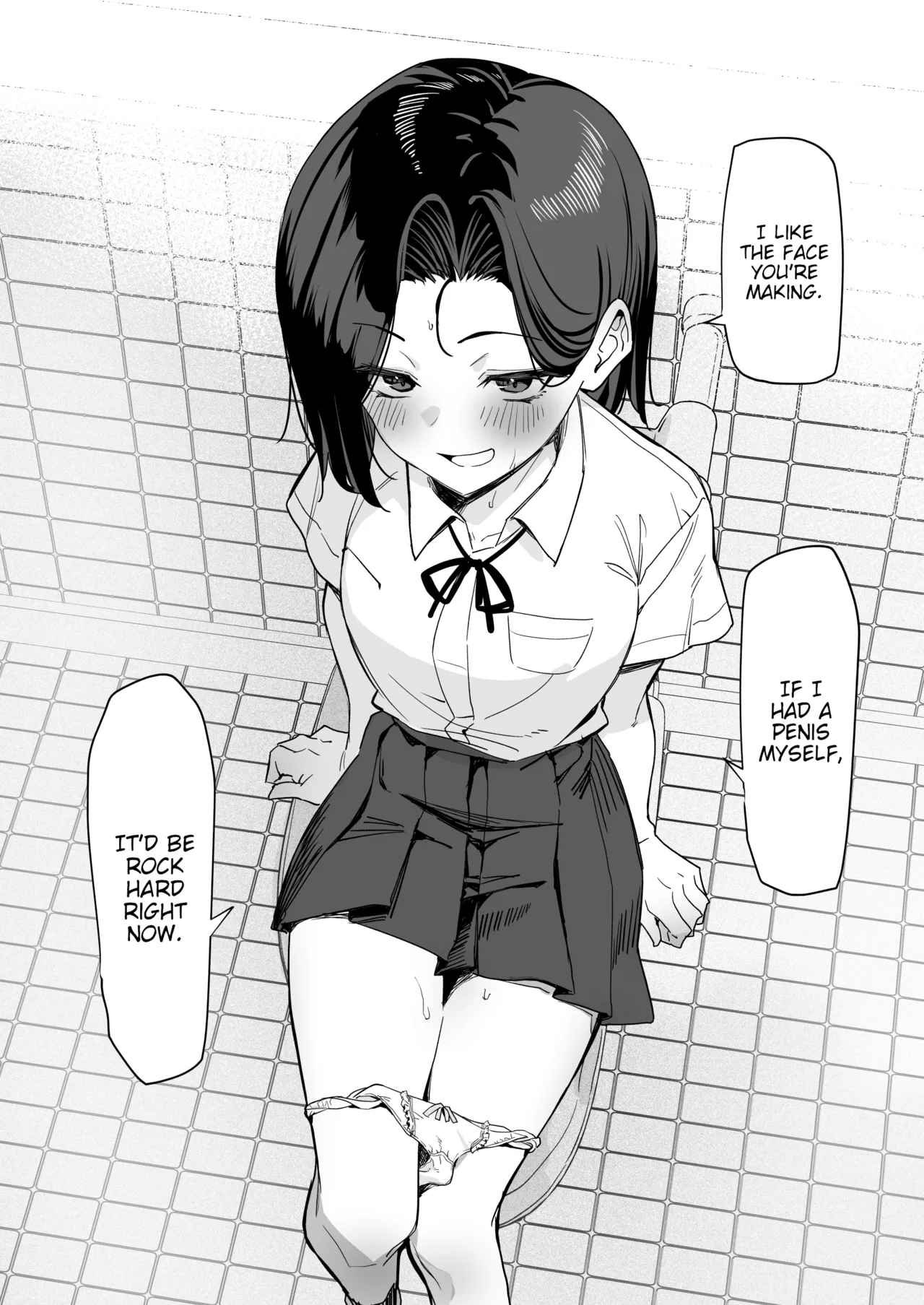 Yuutousei ni Onanie o Miseru Hanashi Chapter 1 - page 54