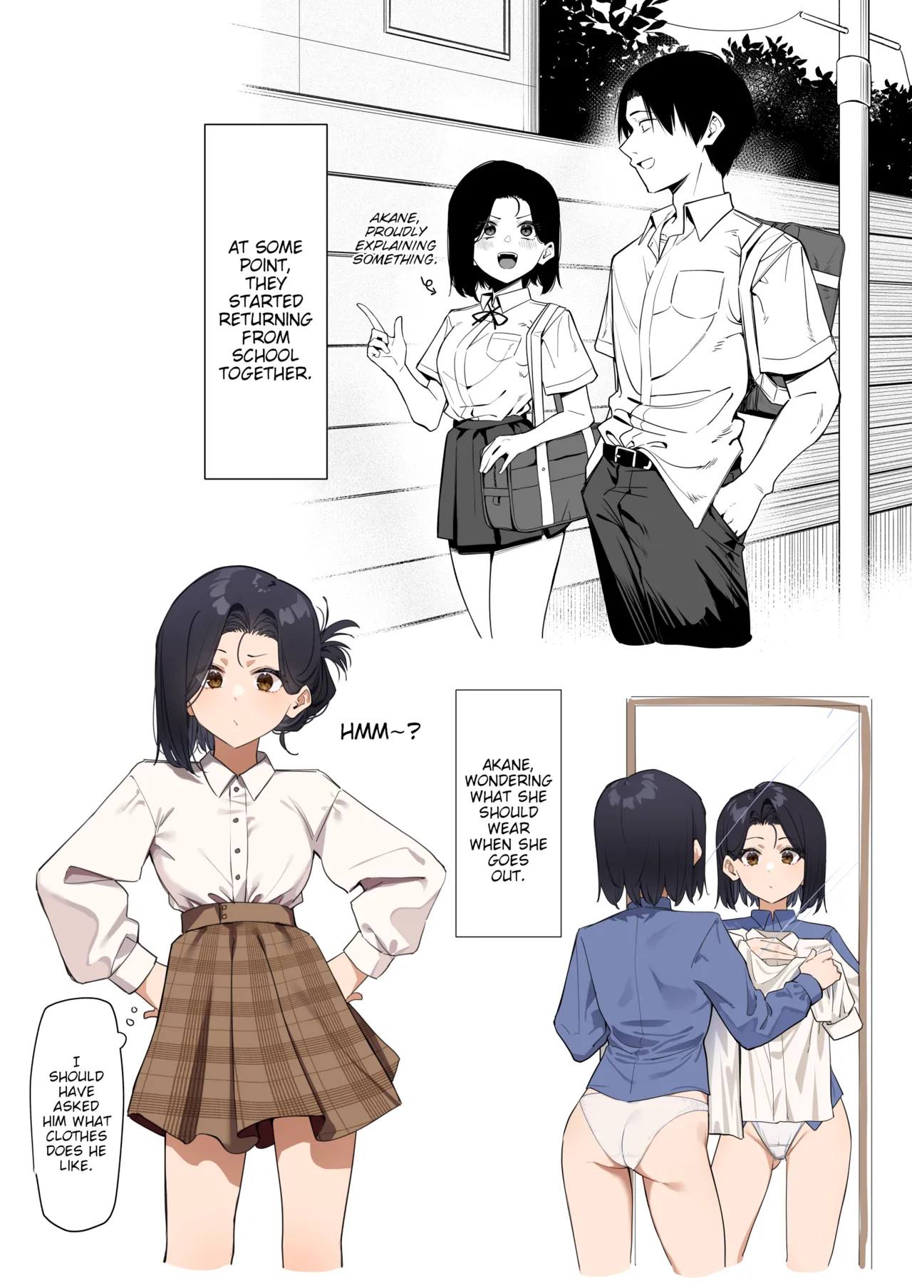 Yuutousei ni Onanie o Miseru Hanashi Chapter 1 - page 56