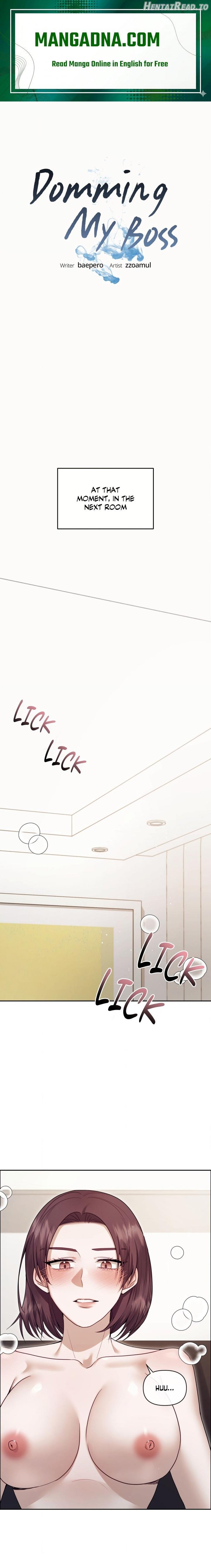 Domming My Boss Chapter 50.4 - page 1