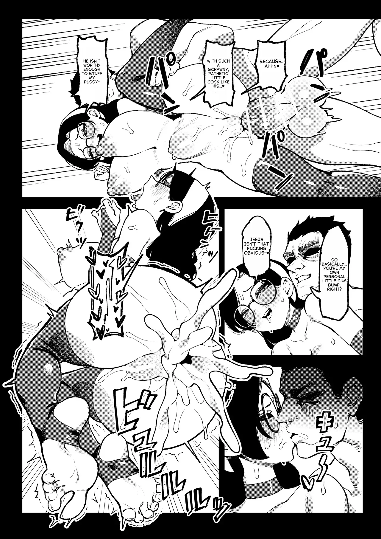Violently beat Onee-san in front of the Shota-brat 02 Chapter 1 - page 13