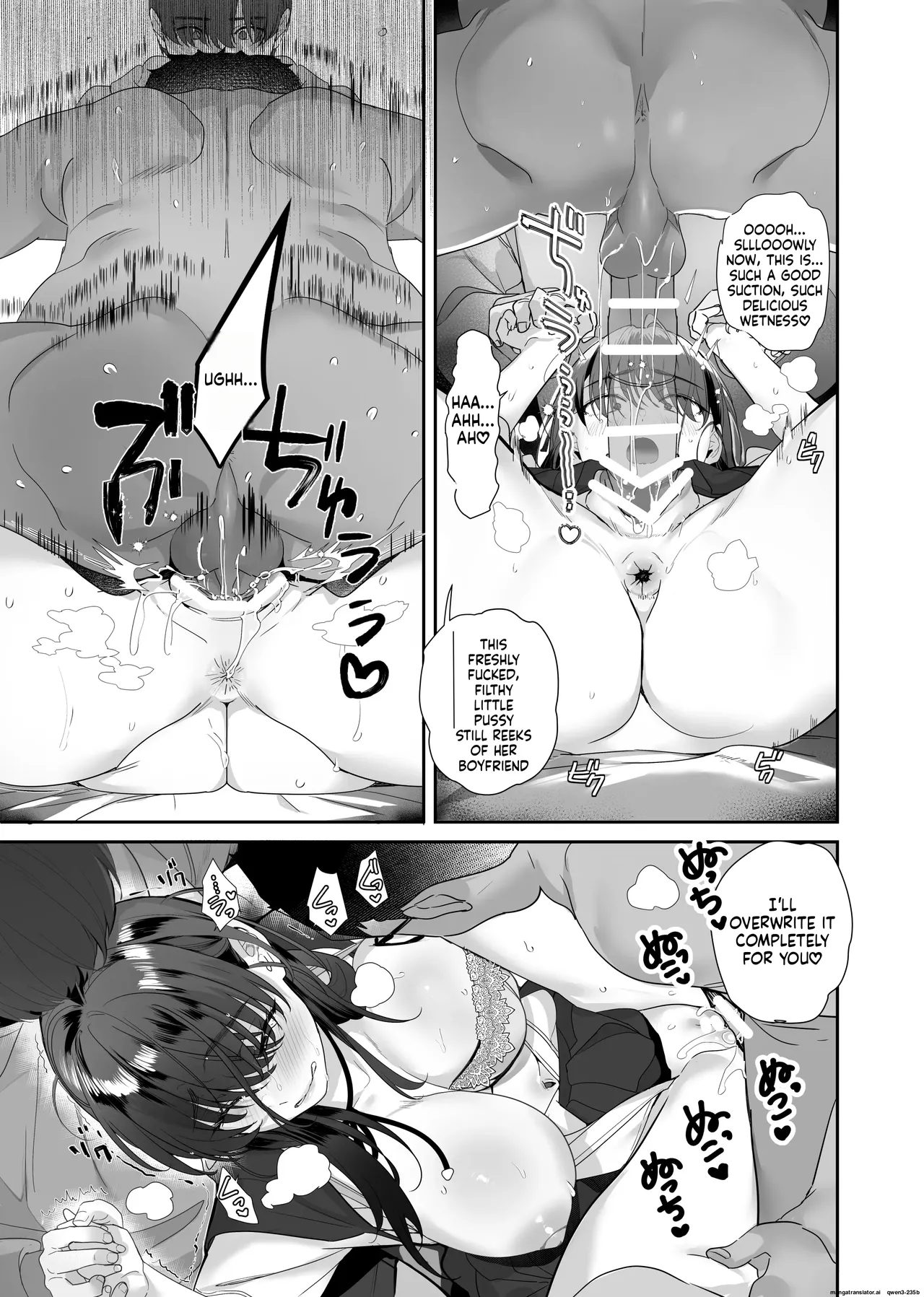 Continued After I was turned into a sex pet by an obedient gal and an NTR gal, I ended up swapping with the neighbor's pet Chapter 1 - page 64