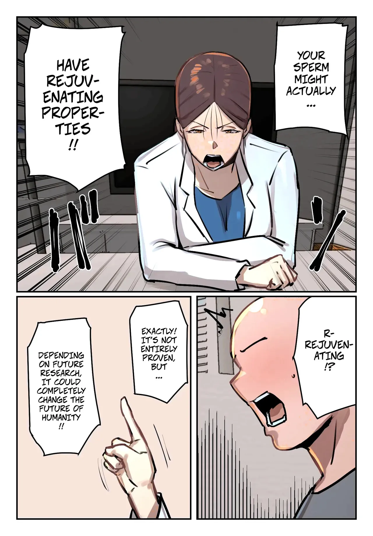 My Sperm Has Rejuvinating Properties -- Boku no Seishi ni Wakagaeri no Kouka ga! Chapter 1 - page 11