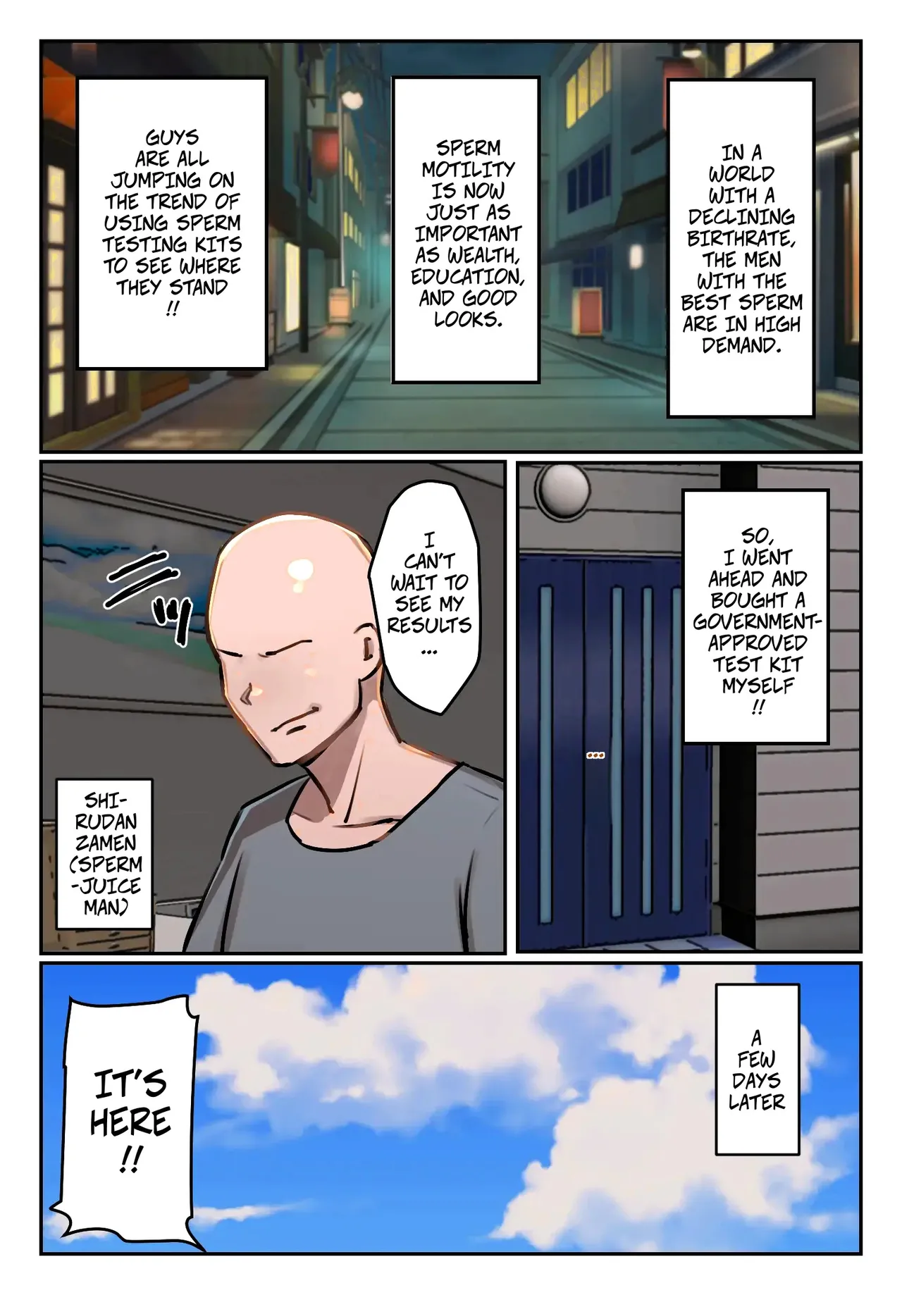 My Sperm Has Rejuvinating Properties -- Boku no Seishi ni Wakagaeri no Kouka ga! Chapter 1 - page 5