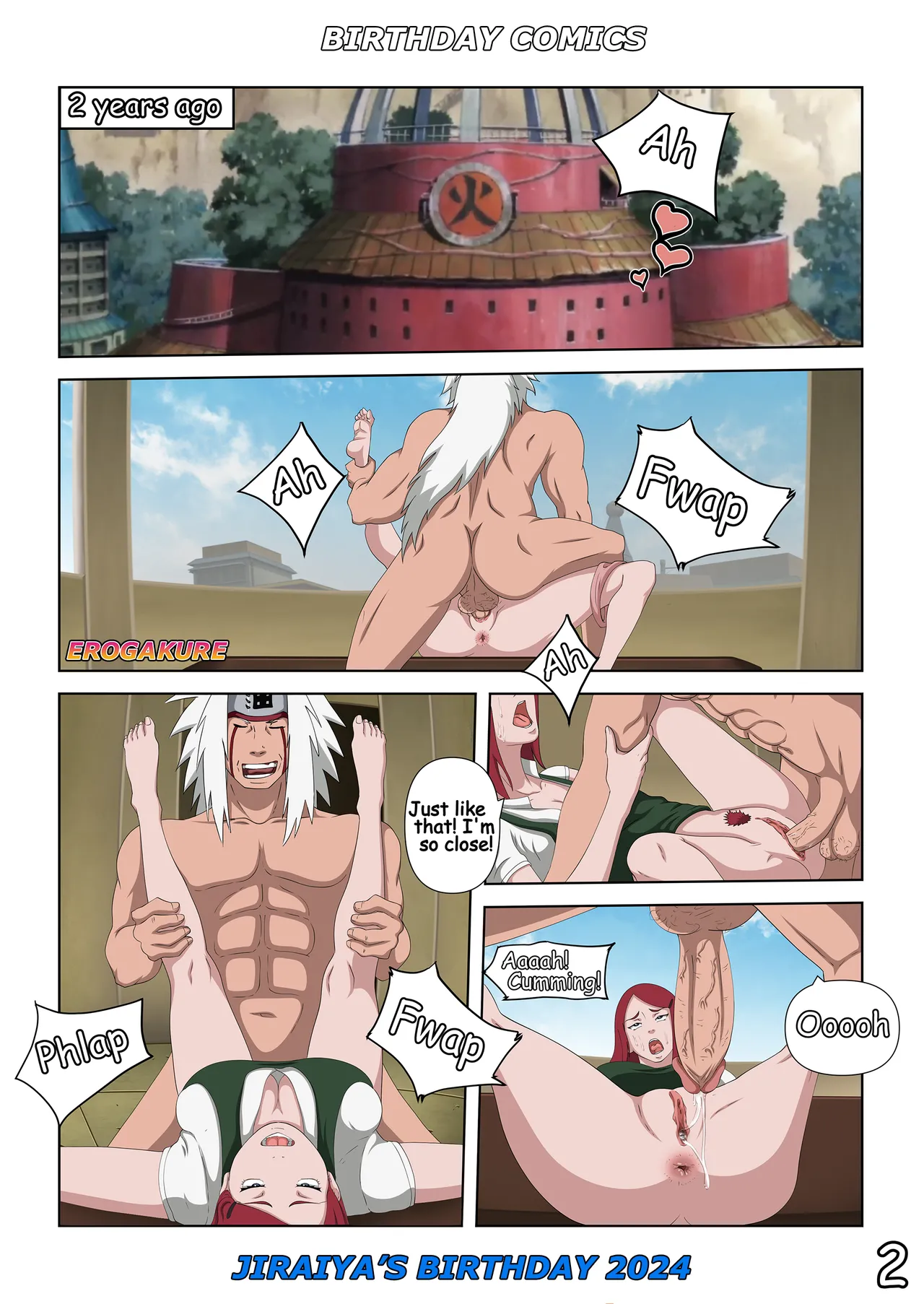 Jiraiya's Birthday Comic 2024 by Erogakure Chapter 1 - page 2