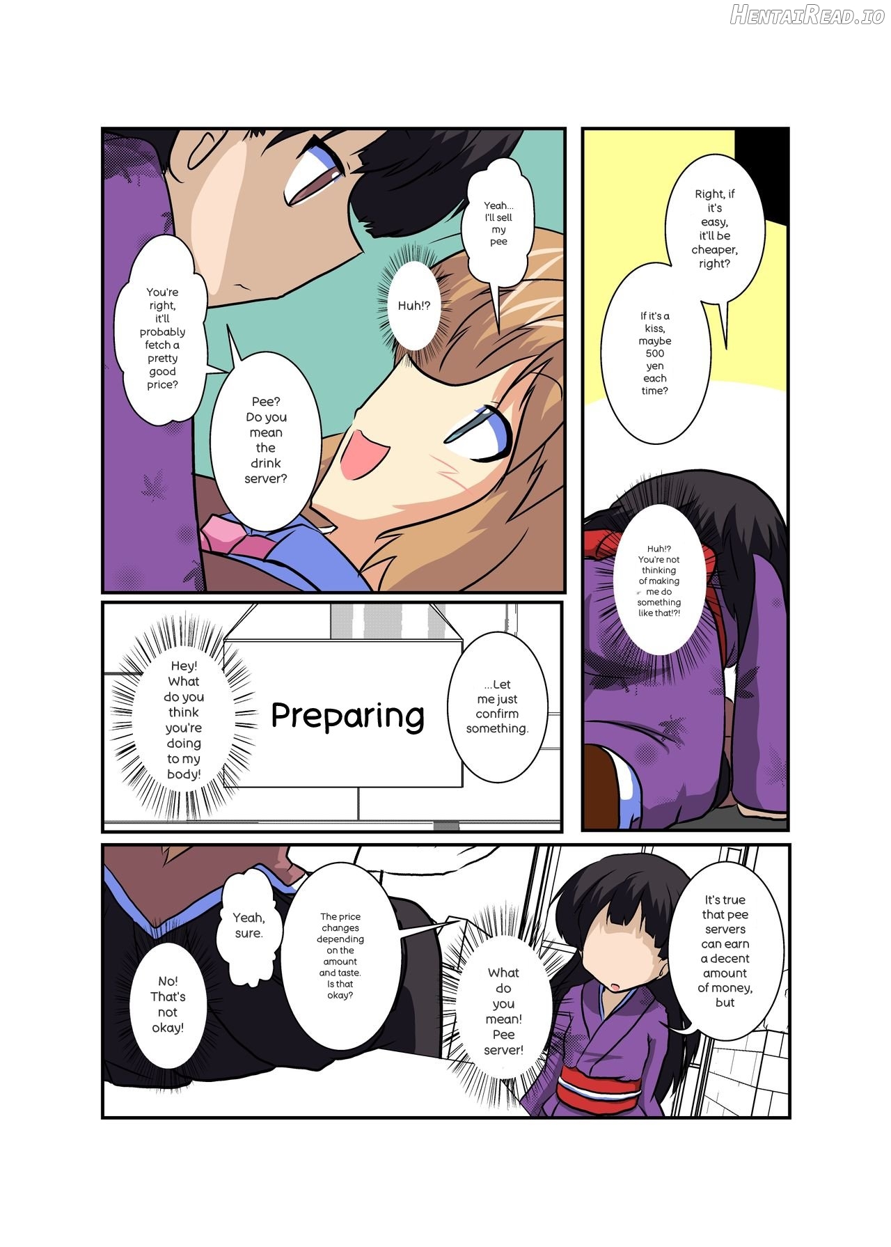 Onnanoko ni hyoi suru hon Chapter 1 - page 76