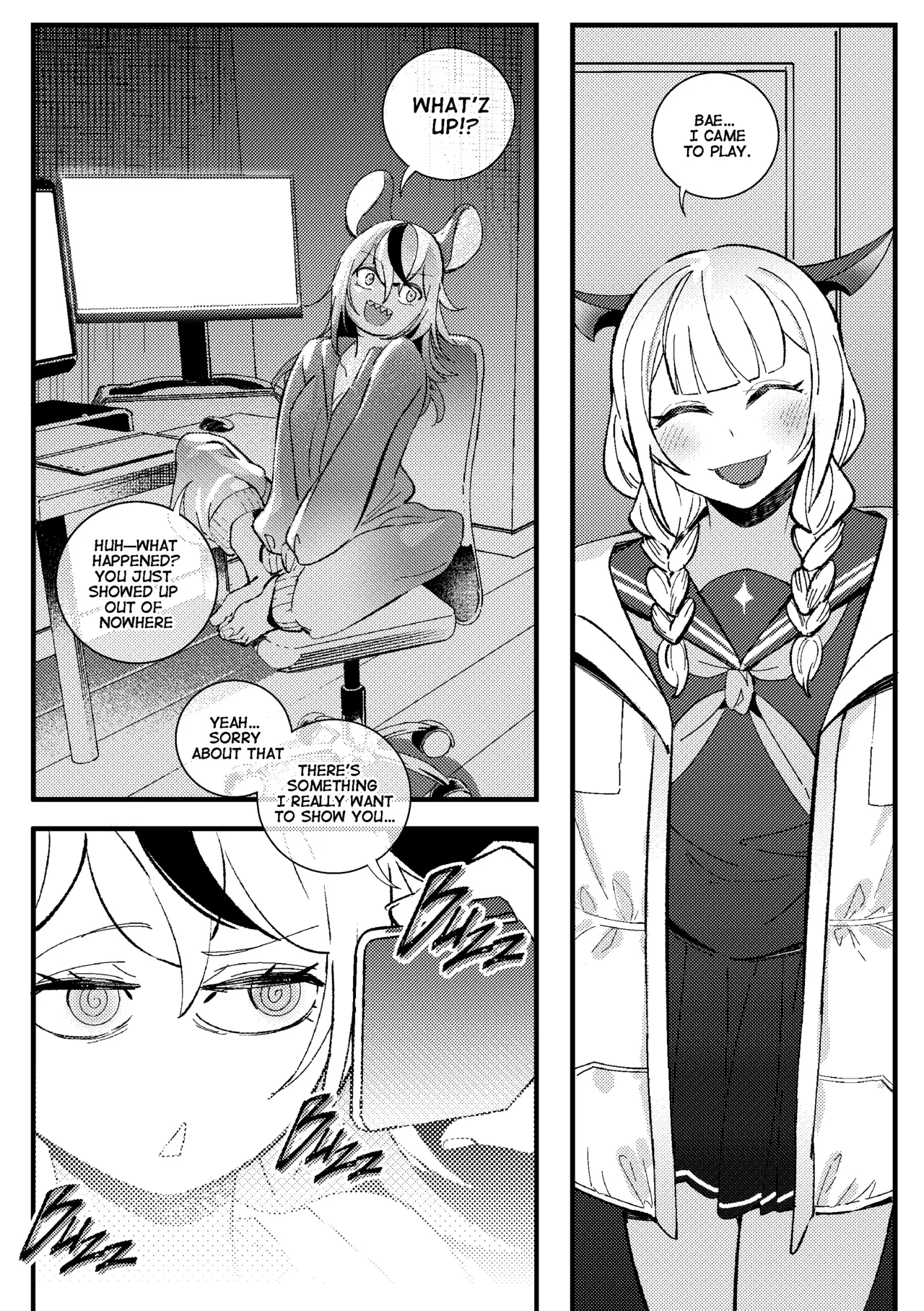 Irys x Kronii Saimin Chapter 1 - page 8