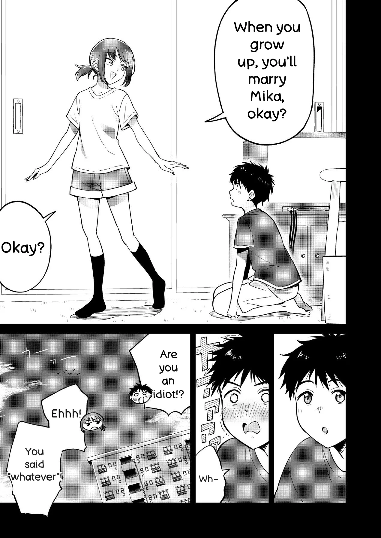 Osananajimi wa Yariman Gal Chapter 1 - page 4
