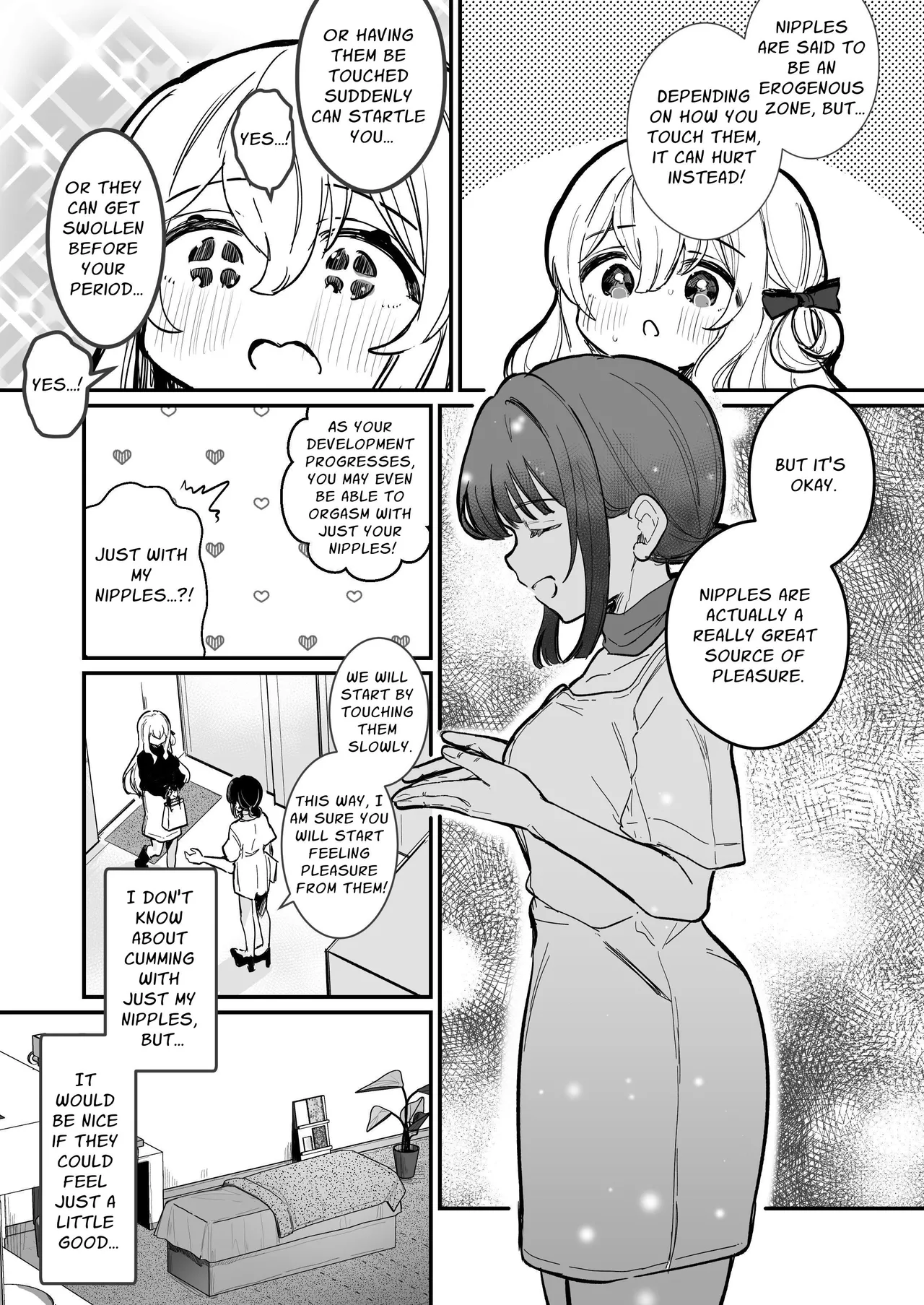 Welcome to the Nipple Development Salon! Chapter 1 - page 8