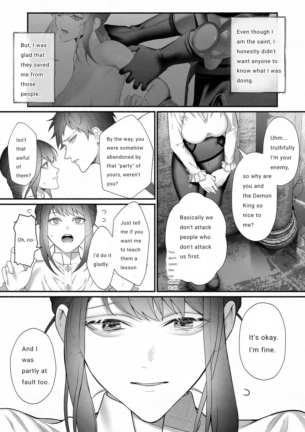 It Was the Demon Lord Who Saved the Saint From the Heroes' Party Chapter 1 - page 18