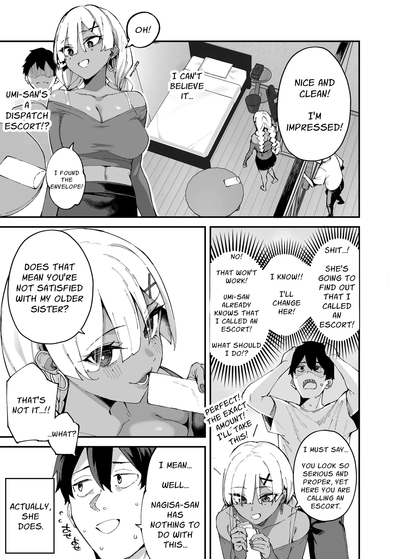 DeliHeal Yondara Kanojo no Imouto ga Yattekita Chapter 1 - page 4