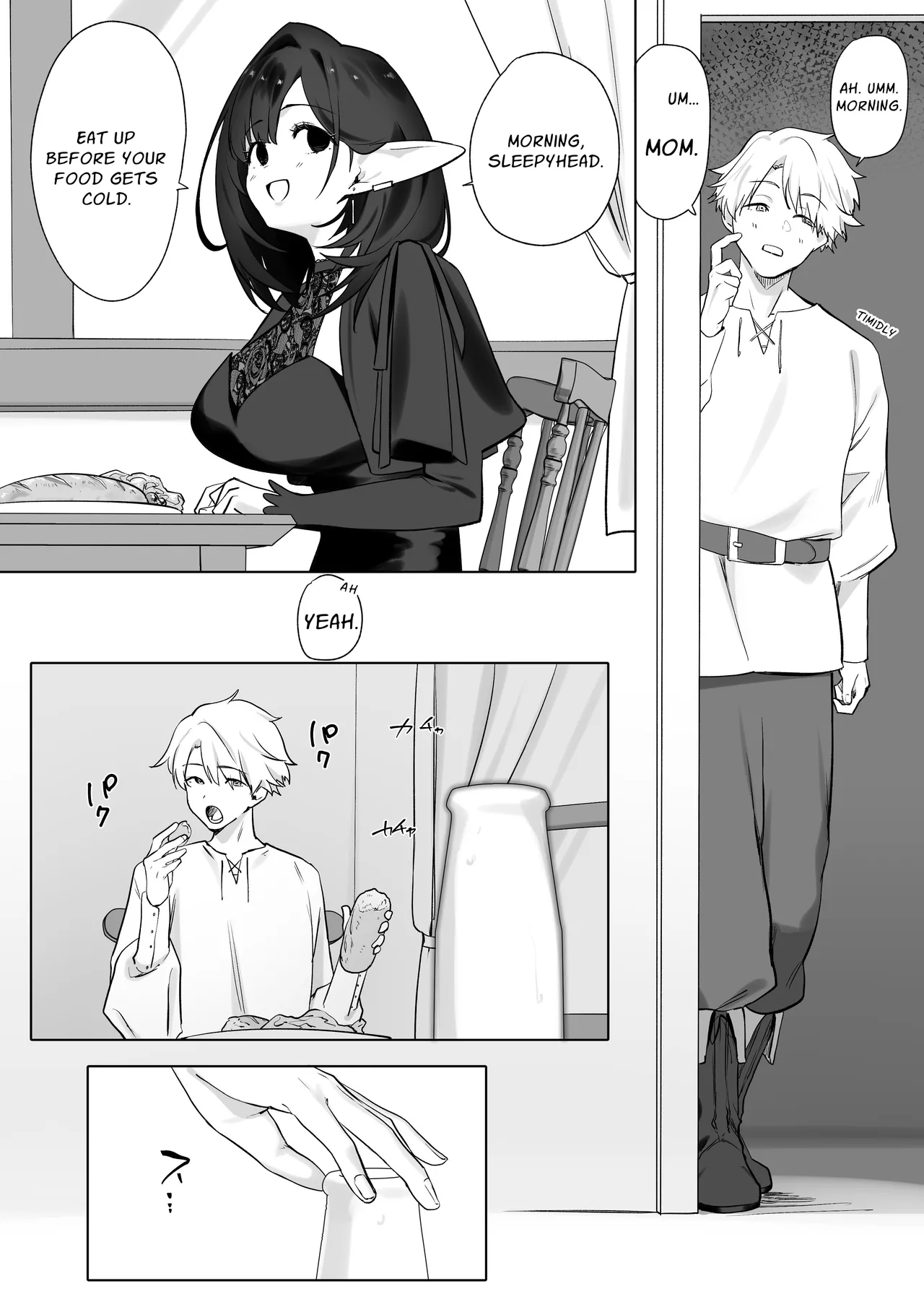 Elf no Milk de Otona ni Narimashita Chapter 1 - page 38