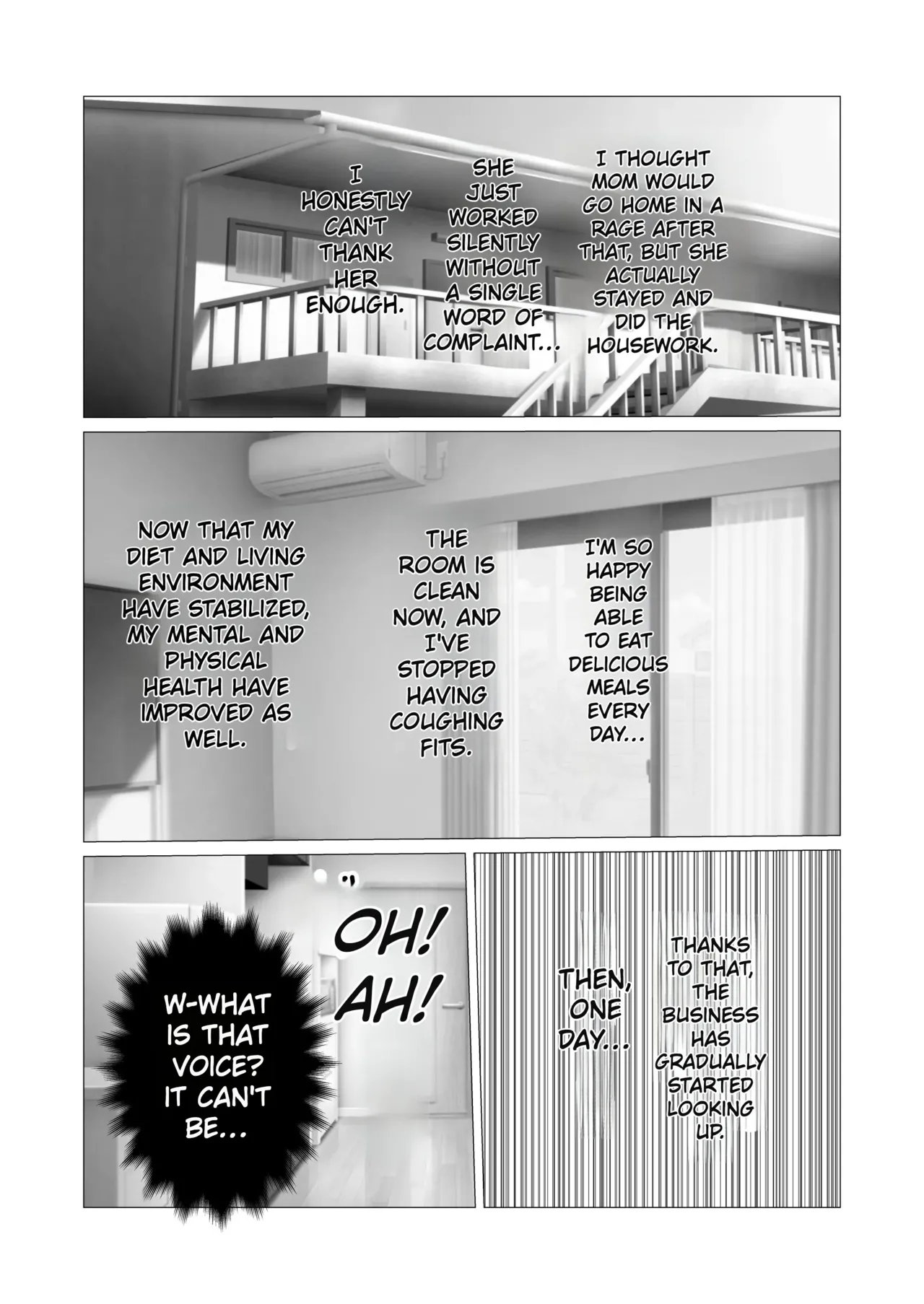 My Mom Came to Tokyo Because She Was Worried About Me, but Then I Pushed Her Down Chapter 1 - page 14
