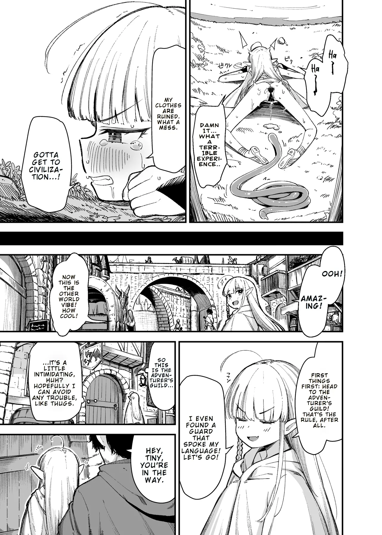 TS Loli Oji-san wa Isekai de Haiboku Suru + C106 Omakebon Chapter 1 - page 25