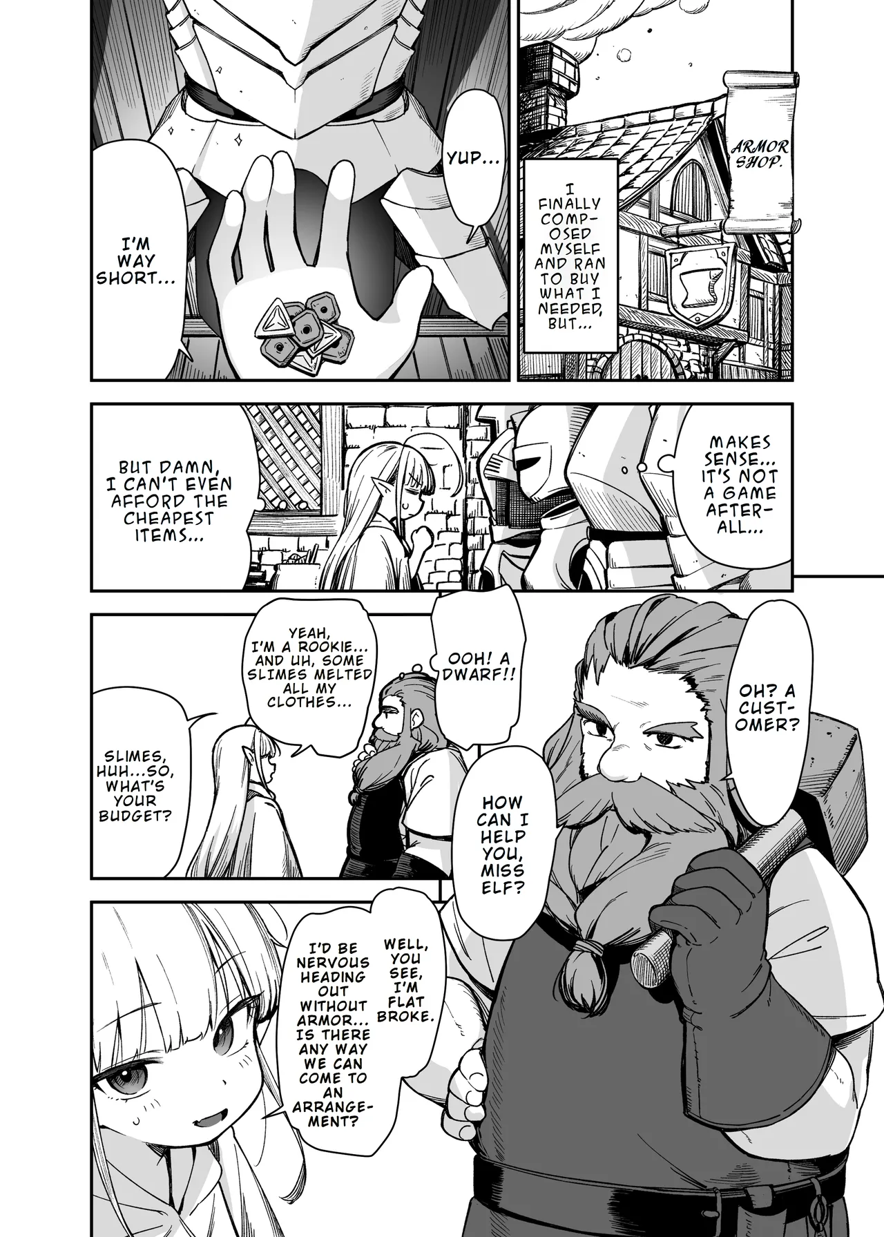 TS Loli Oji-san wa Isekai de Haiboku Suru + C106 Omakebon Chapter 1 - page 48