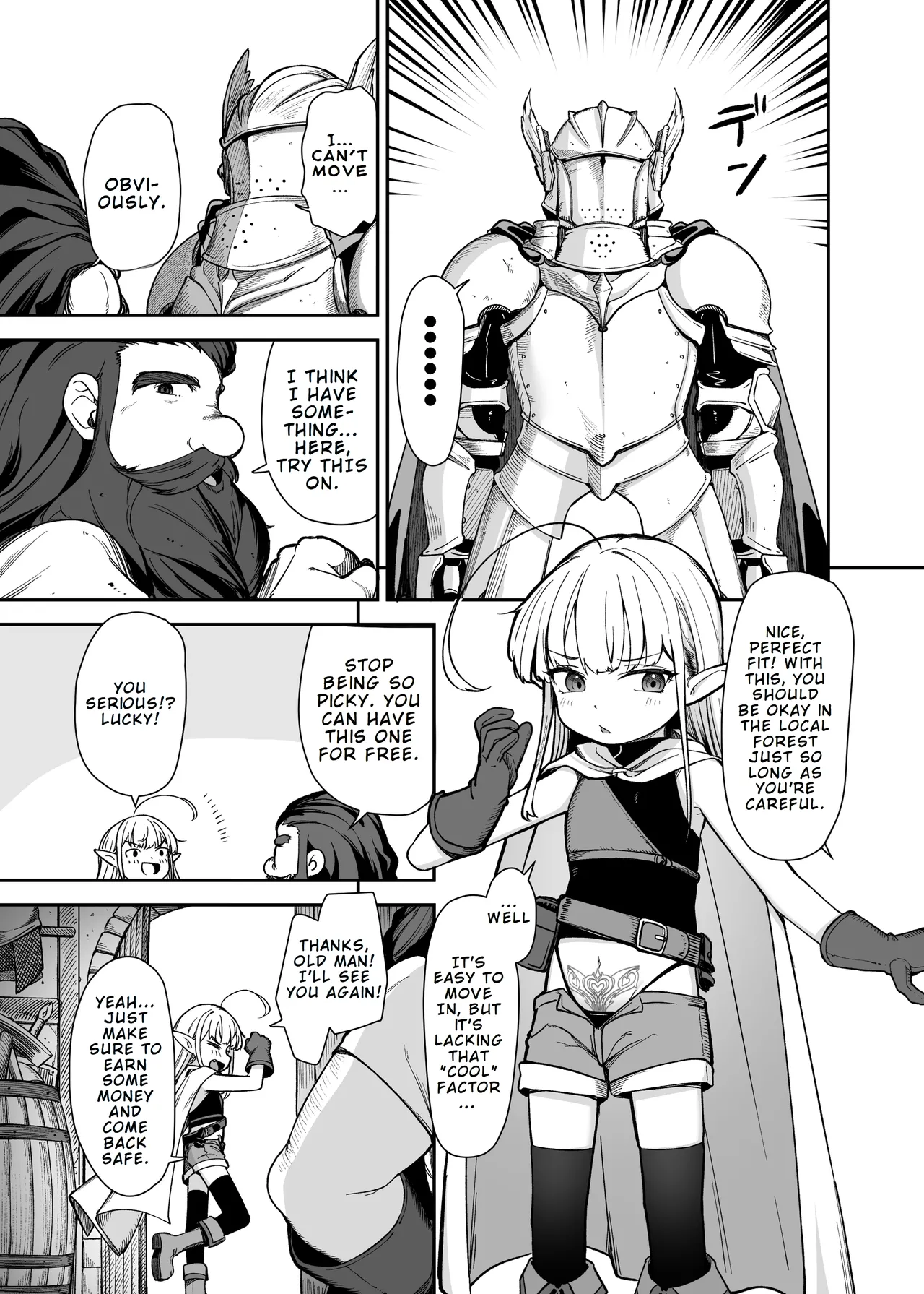 TS Loli Oji-san wa Isekai de Haiboku Suru + C106 Omakebon Chapter 1 - page 57
