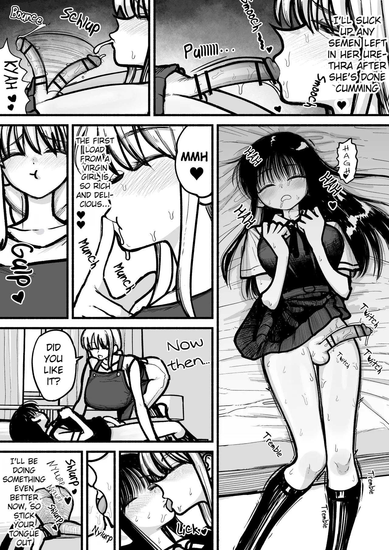 A mother who's hobby is to have sex with her daughter's Futanari Friends ♥ Chapter 1 - page 24