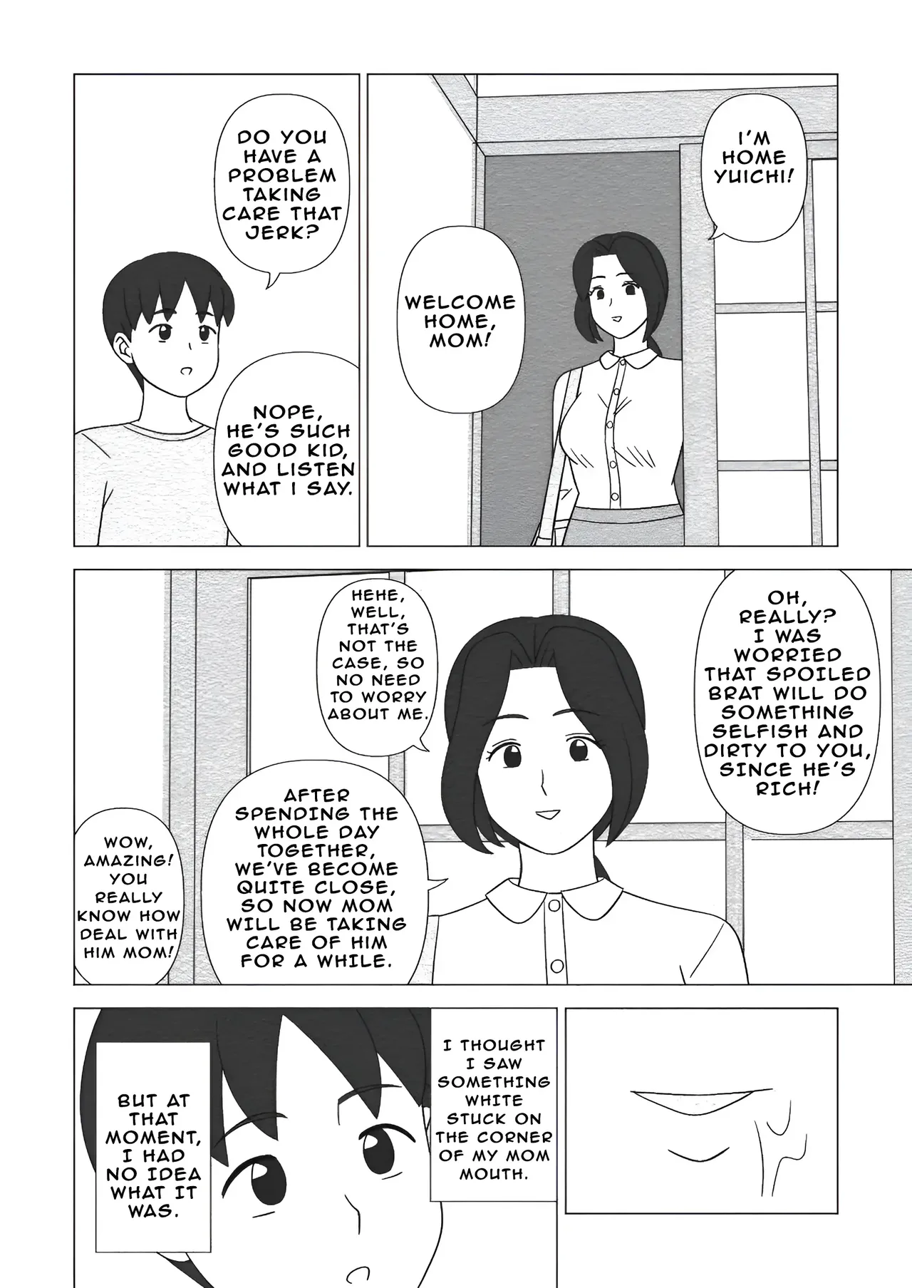 Obouchama no Seishori Dougu ni Sareta Boku no Haha Chapter 1 - page 18