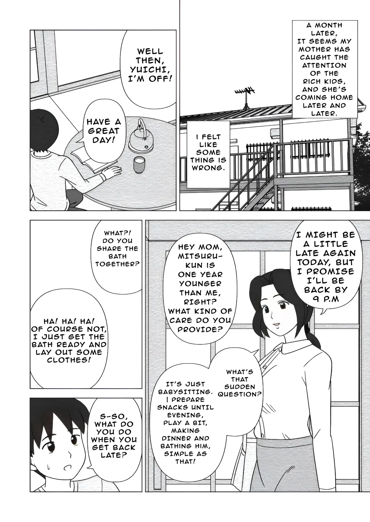 Obouchama no Seishori Dougu ni Sareta Boku no Haha Chapter 1 - page 26