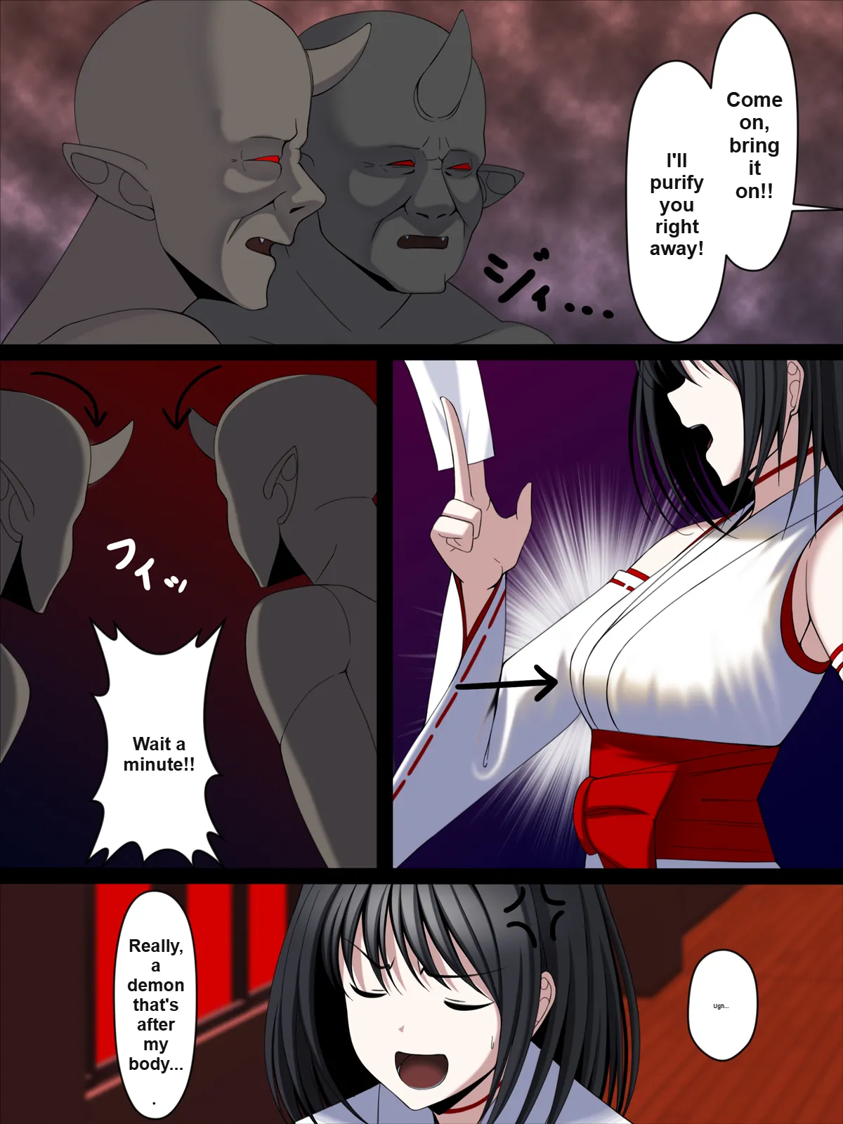 Youma Jutai!! Gomen ne Senpai... Watashi, Tsuyoi Ko ga Umitai no Chapter 1 - page 6