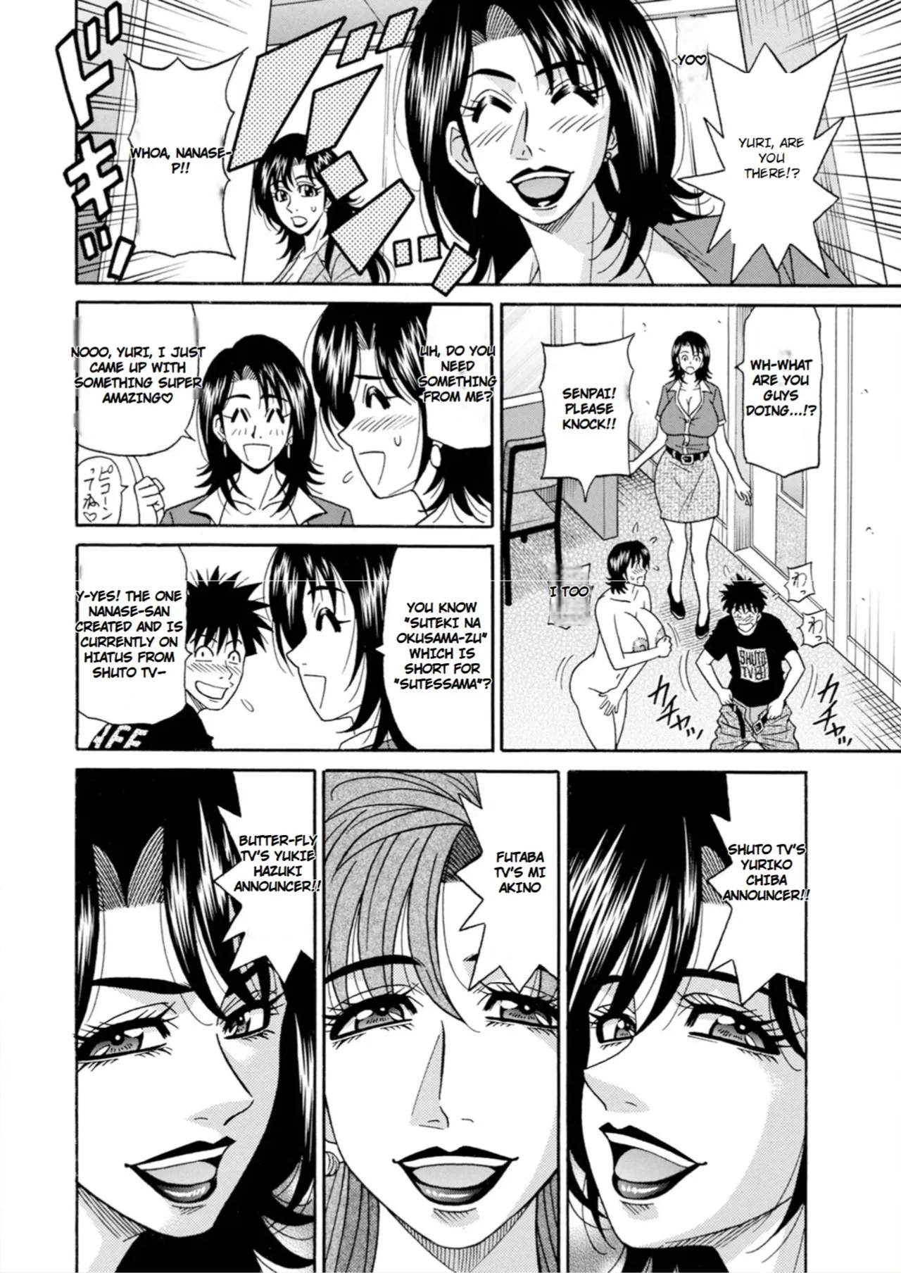 The Extraordinary Life of Widow Announcer Ruriko Chapter 1 - page 128