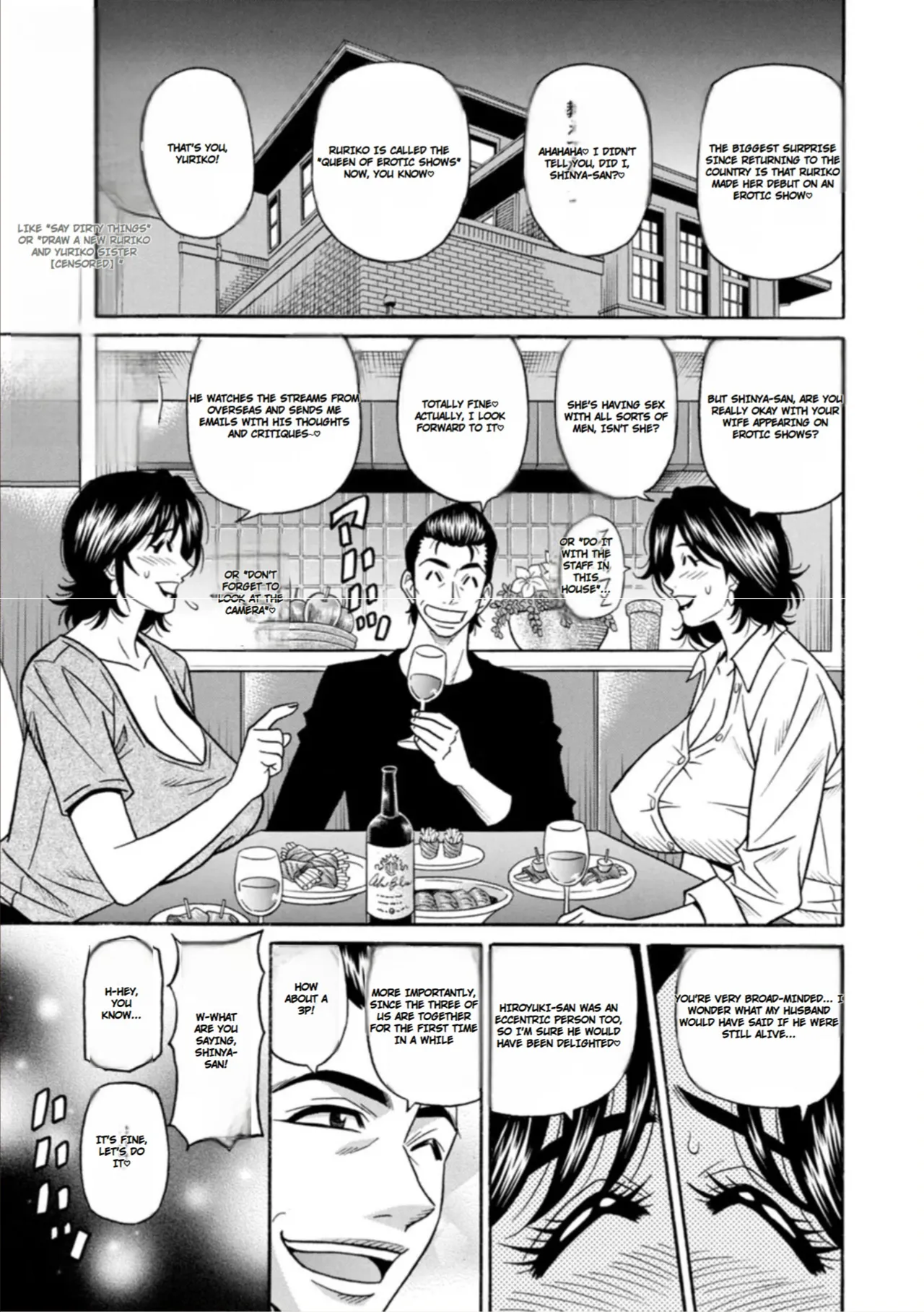 The Extraordinary Life of Widow Announcer Ruriko Chapter 1 - page 187