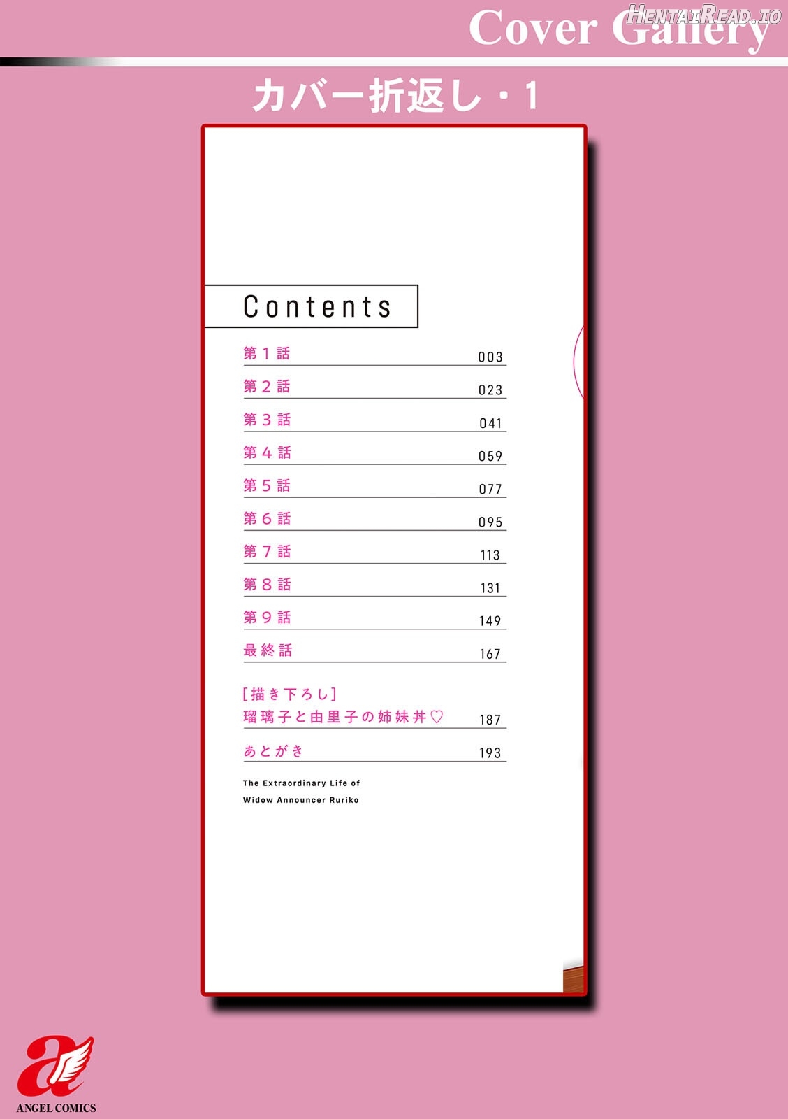 The Extraordinary Life of Widow Announcer Ruriko Chapter 1 - page 194