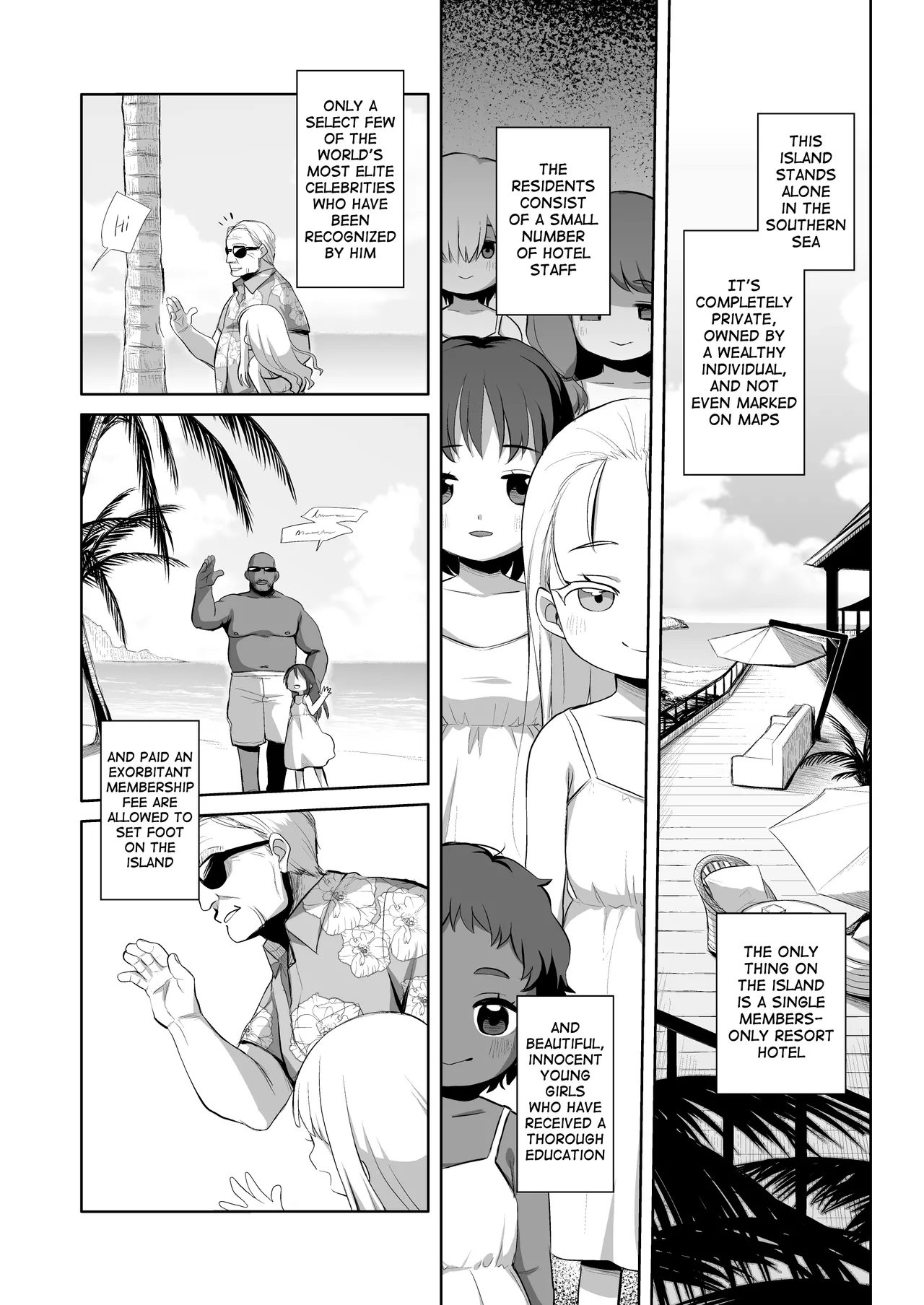 Tengoku ni Ichiban Chikai Shima - The song of the little bird trapped on that island reaches no one. Chapter 1 - page 4