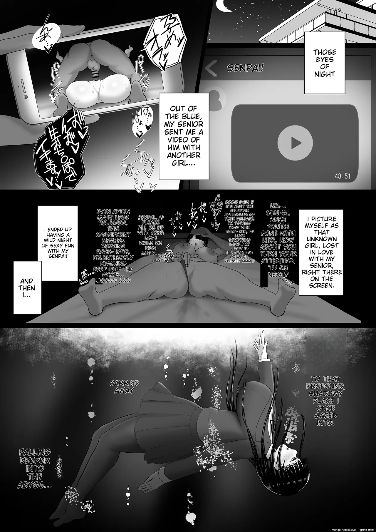 A timid, plain-looking woman with big breasts is swept away and falls into the trap of becoming a playboy's sex friend Chapter 1 - page 34