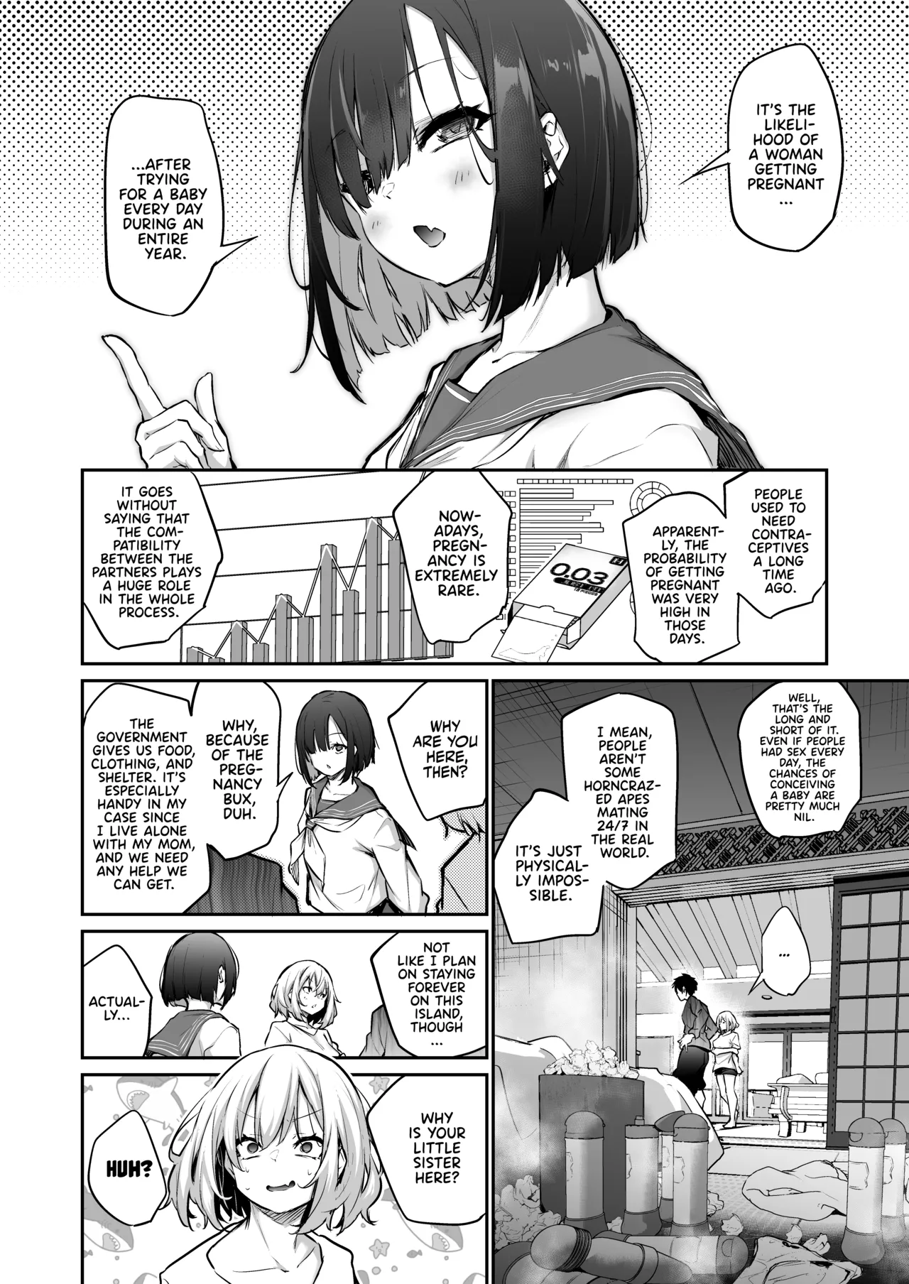 Imouto Haramasenai to Derarenai Shima 2 Chapter 1 - page 10