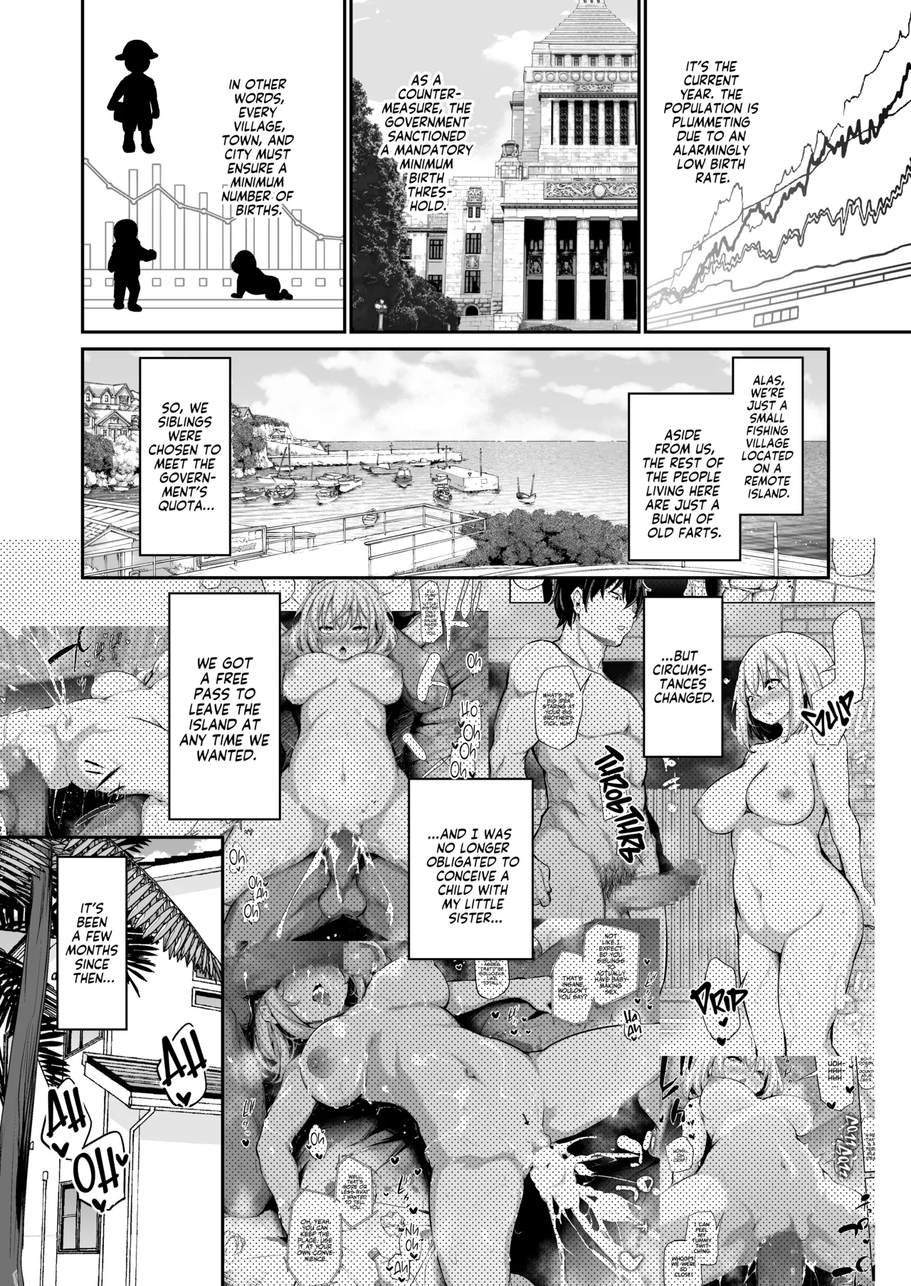 Imouto Haramasenai to Derarenai Shima 2 Chapter 1 - page 3