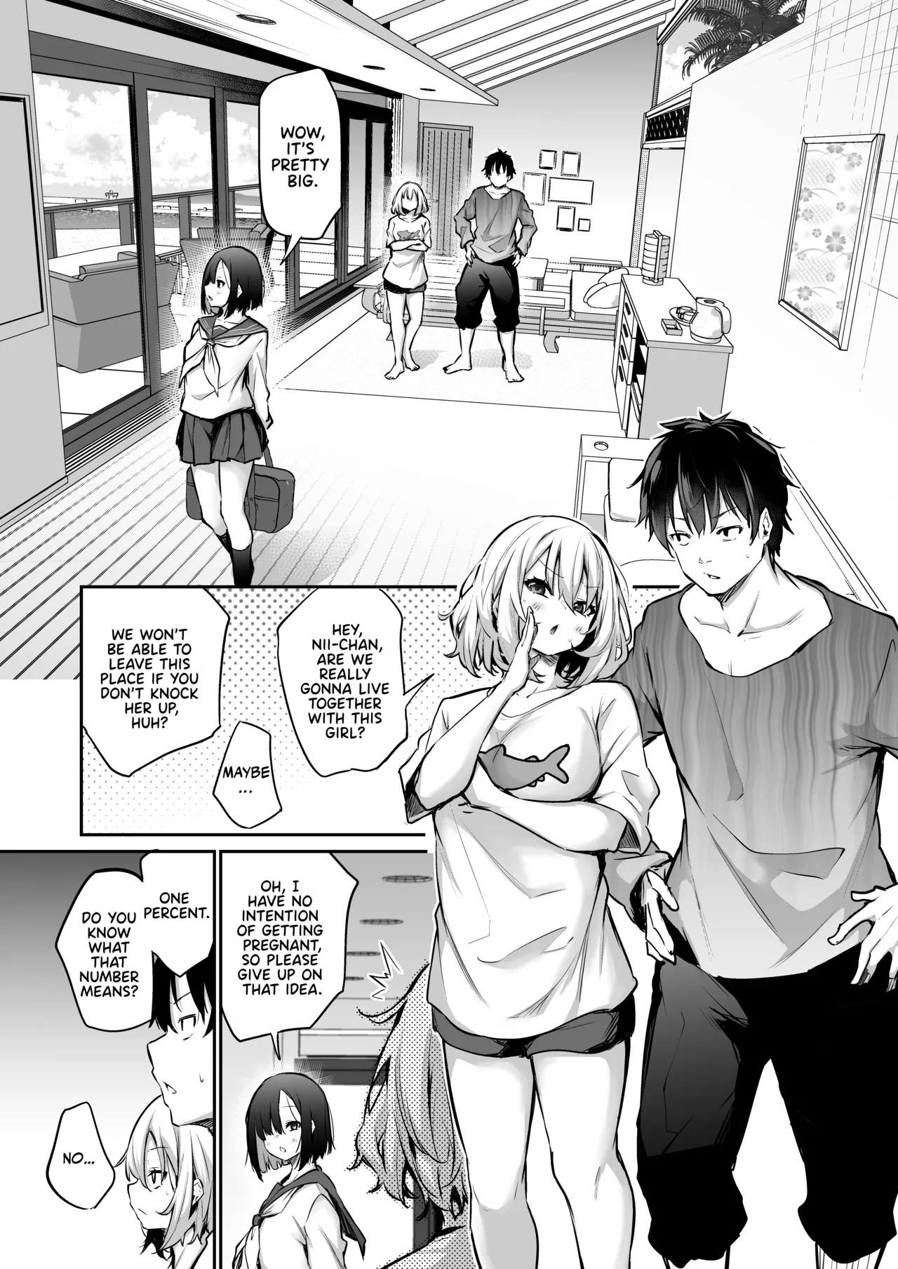 Imouto Haramasenai to Derarenai Shima 2 Chapter 1 - page 9