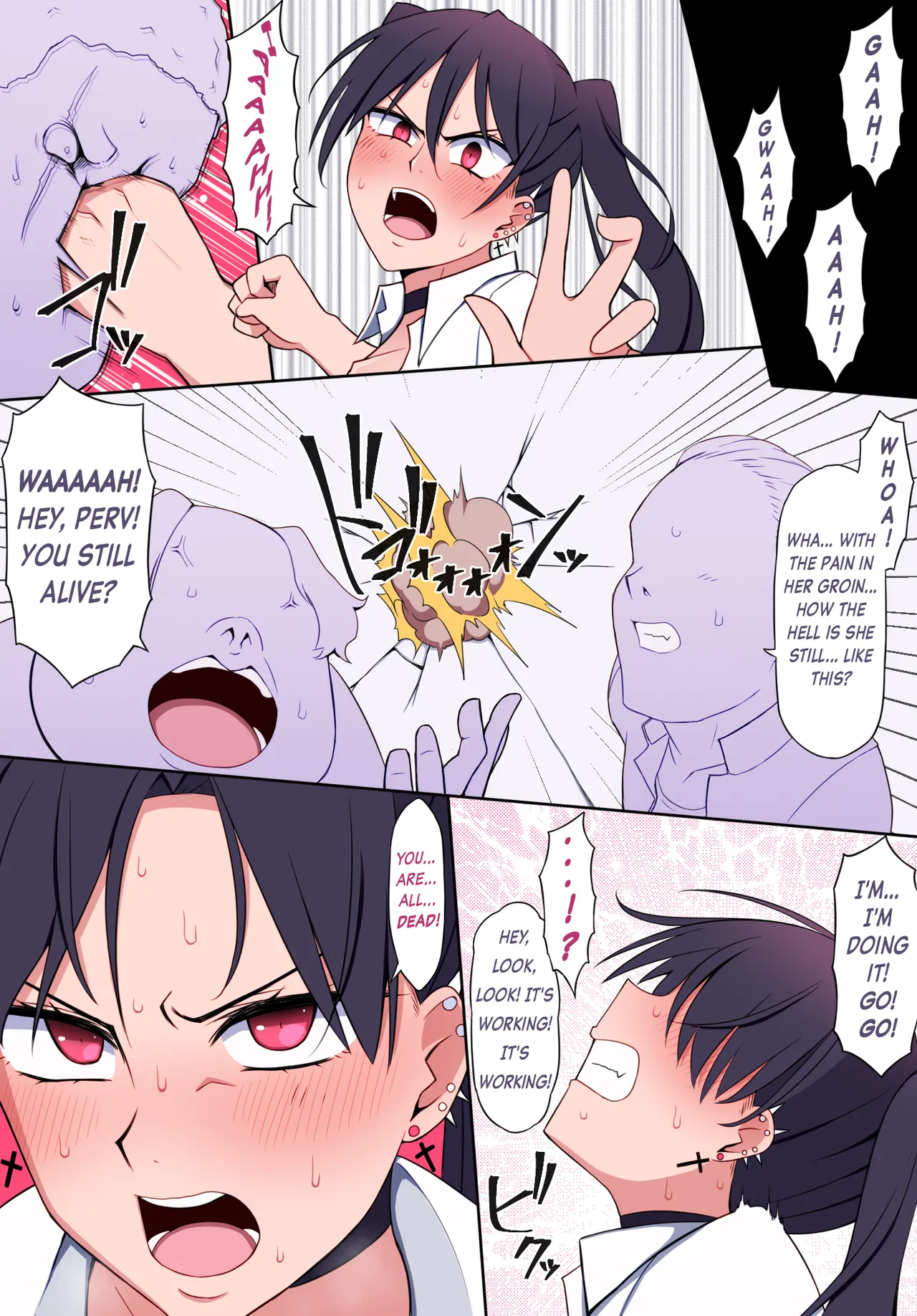 Akane Onimachi: Gang-Raped by Delinquents While Her Pussy Is Devoured via Remote Cunnilingus Chapter 1 - page 3
