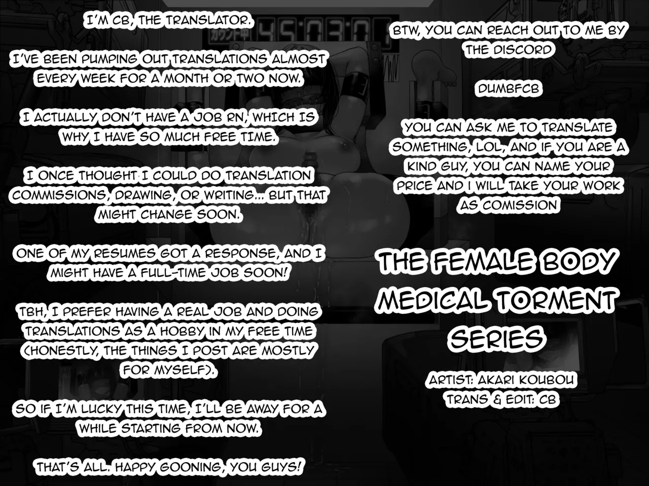 THE FEMALE BODY MEDICAL TORMENT SERIES Chapter 1 - page 62