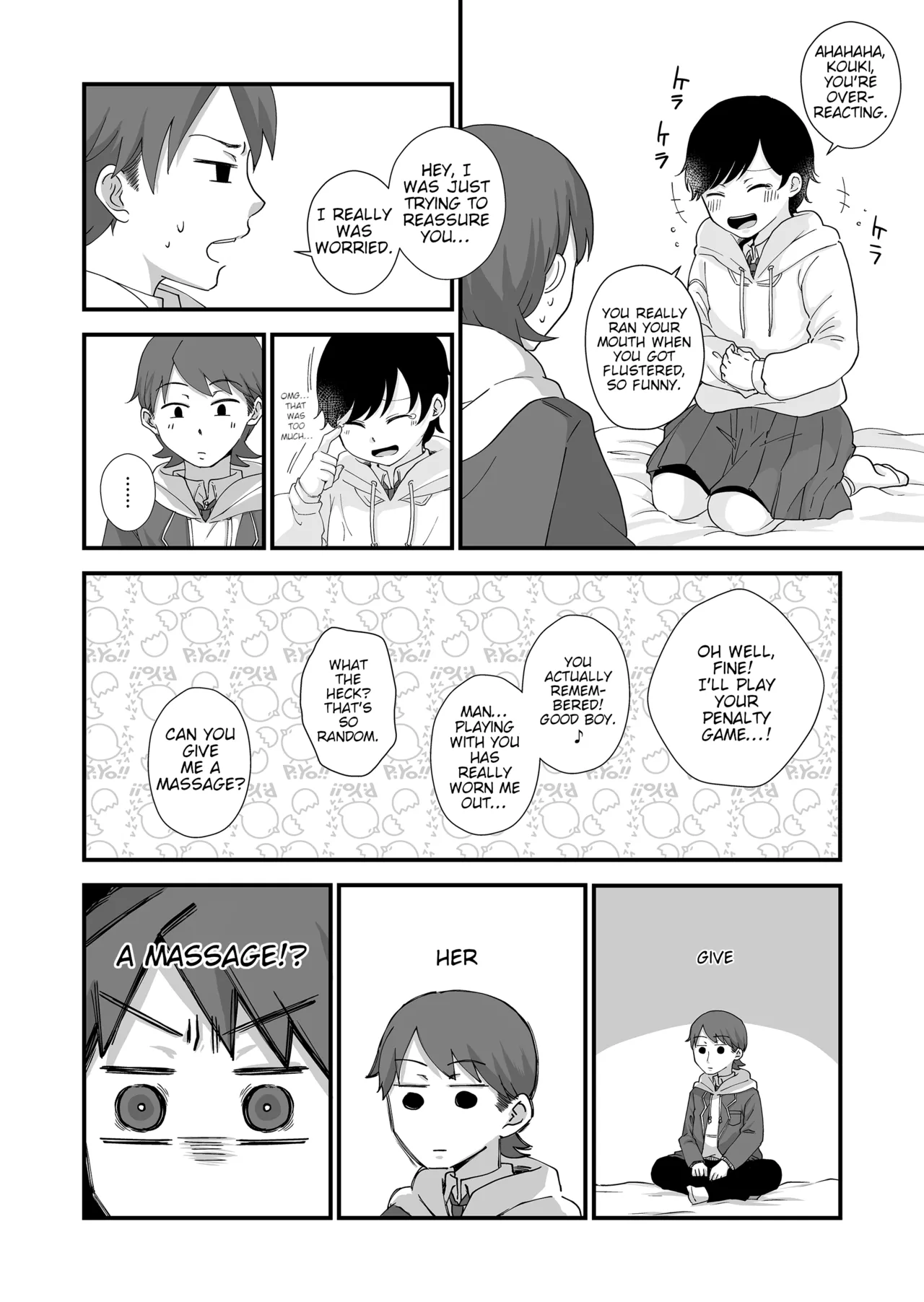 The Two of Them are at the Age Where They Become Interested in Each Other. Chapter 1 - page 11