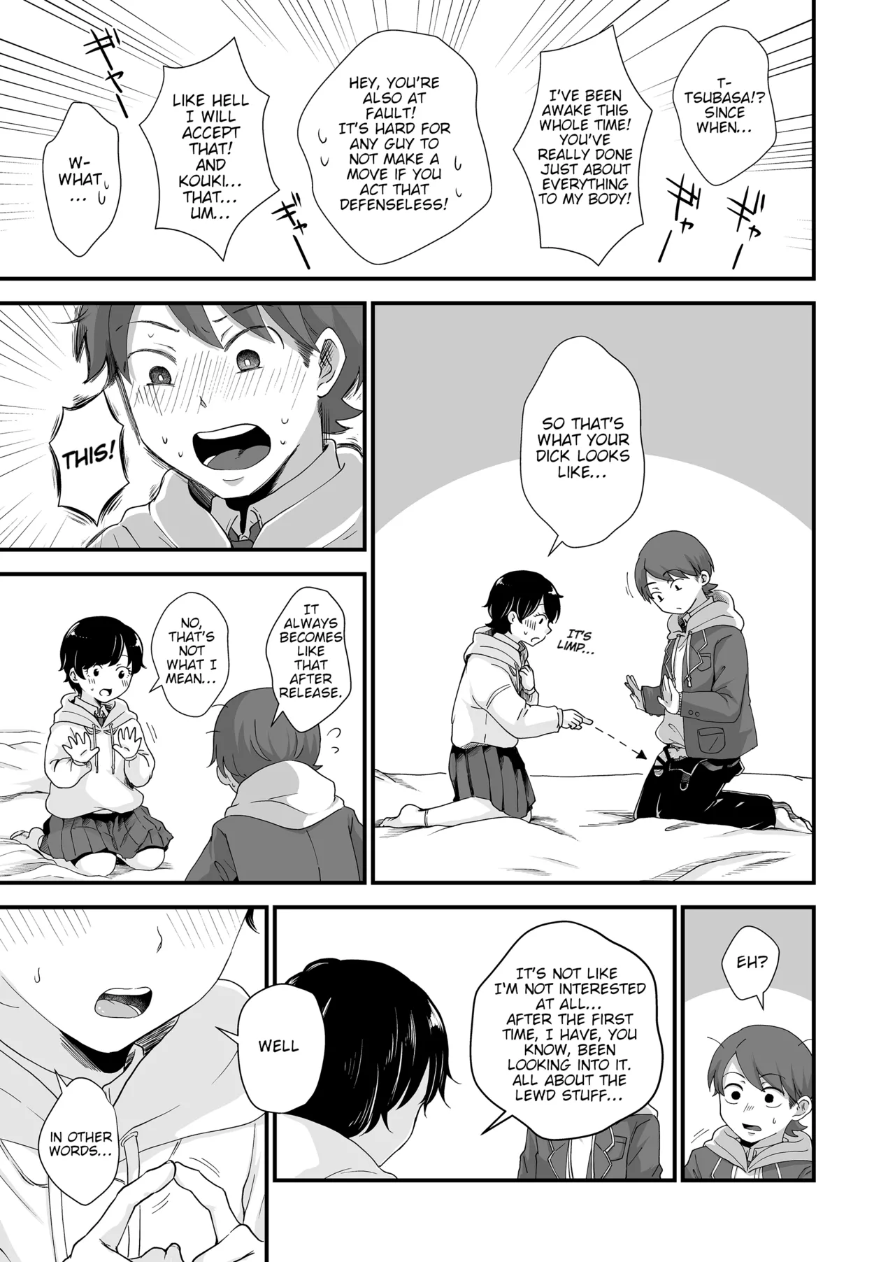 The Two of Them are at the Age Where They Become Interested in Each Other. Chapter 1 - page 28