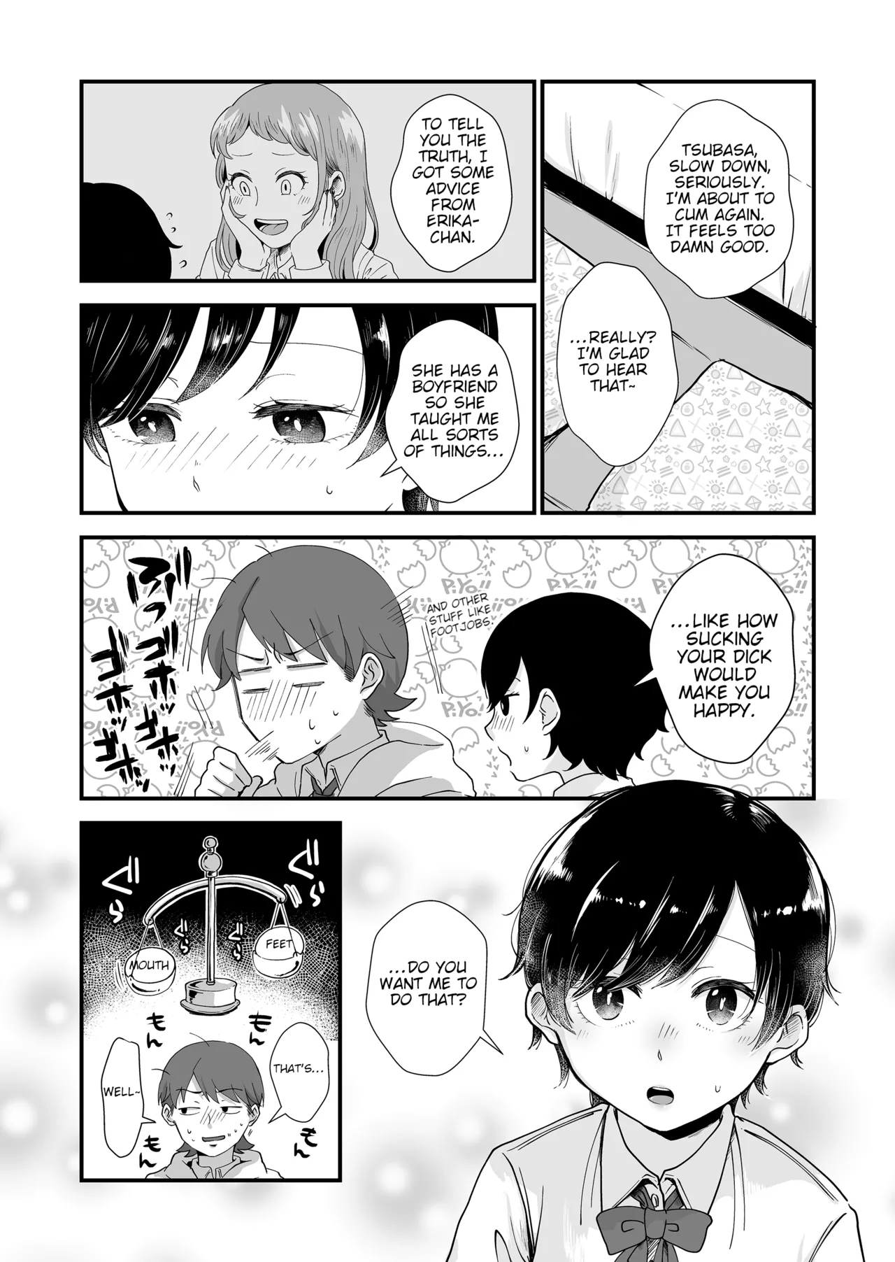 The Two of Them are at the Age Where They Become Interested in Each Other. Chapter 1 - page 33