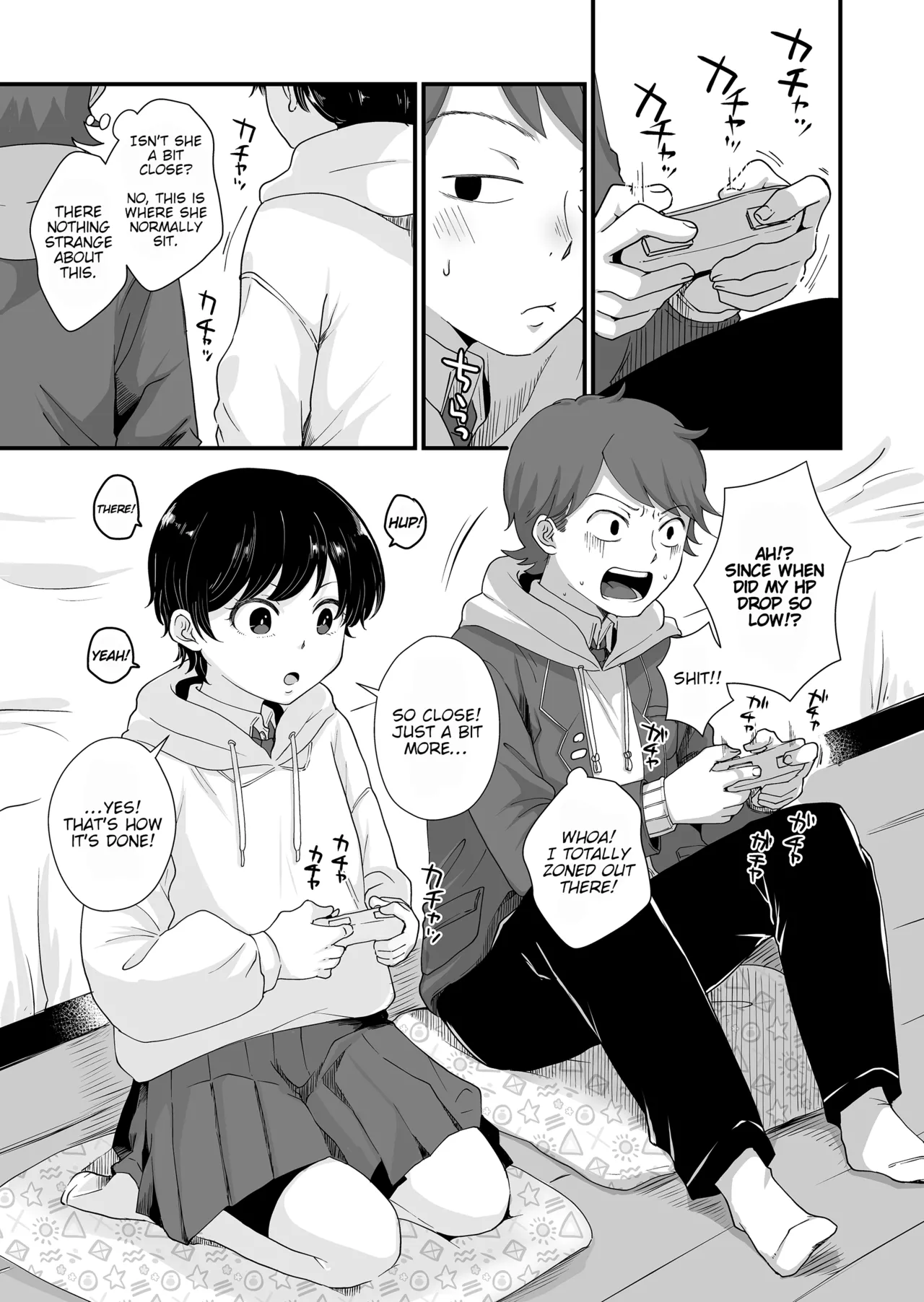 The Two of Them are at the Age Where They Become Interested in Each Other. Chapter 1 - page 4