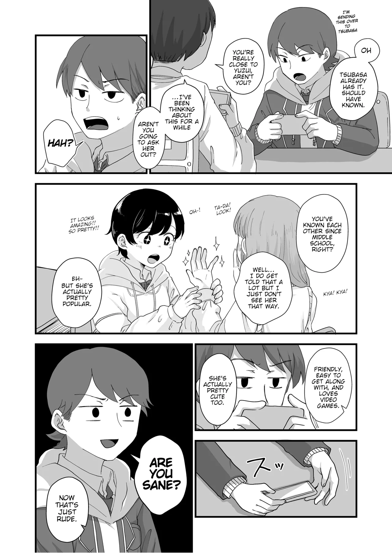 The Two of Them are at the Age Where They Become Interested in Each Other. Chapter 1 - page 7