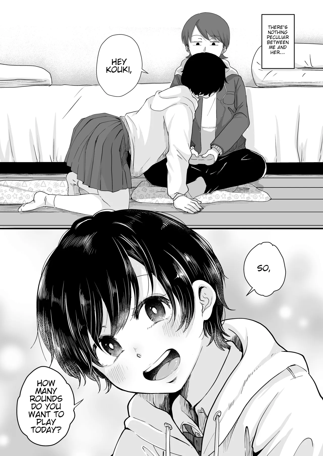 The Two of Them are at the Age Where They Become Interested in Each Other. Chapter 1 - page 9