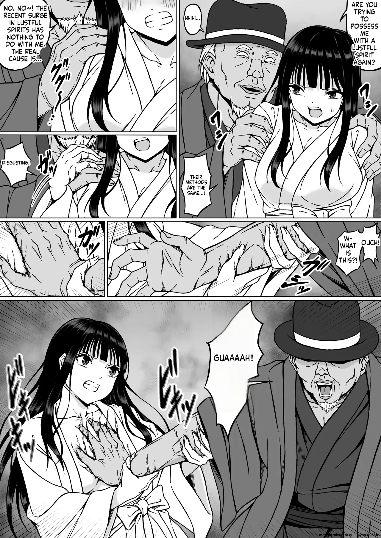 Reibaishi Mikoto 2 Kairaku ni Zanpai su... Hentai Jijii to no Seikou no Gishiki de Ikikuruwasareru Shoujo no Karada Chapter 1 - page 10