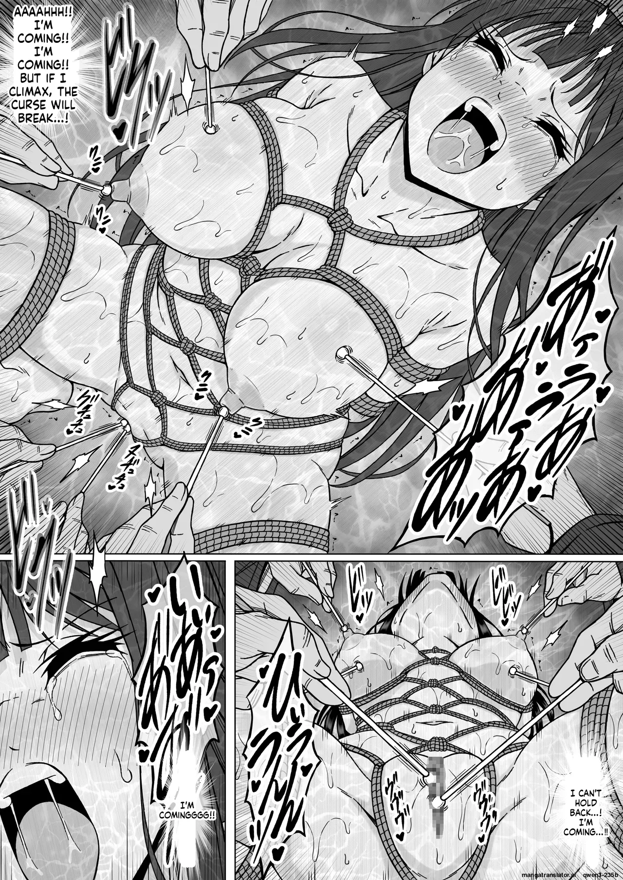 Reibaishi Mikoto 2 Kairaku ni Zanpai su... Hentai Jijii to no Seikou no Gishiki de Ikikuruwasareru Shoujo no Karada Chapter 1 - page 52