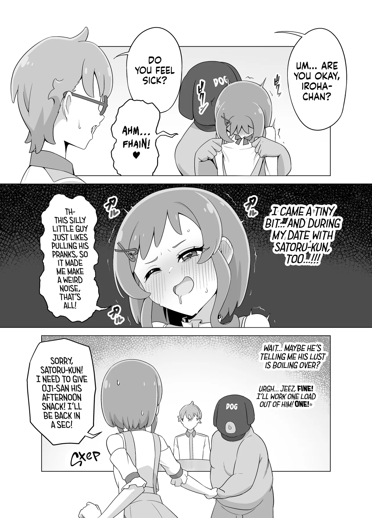 Saimin Inu Oji-san ー I Am Now a Cute DOG Instead of a Fat Old MAN Thanks to HYPNOSIS Chapter 1 - page 12