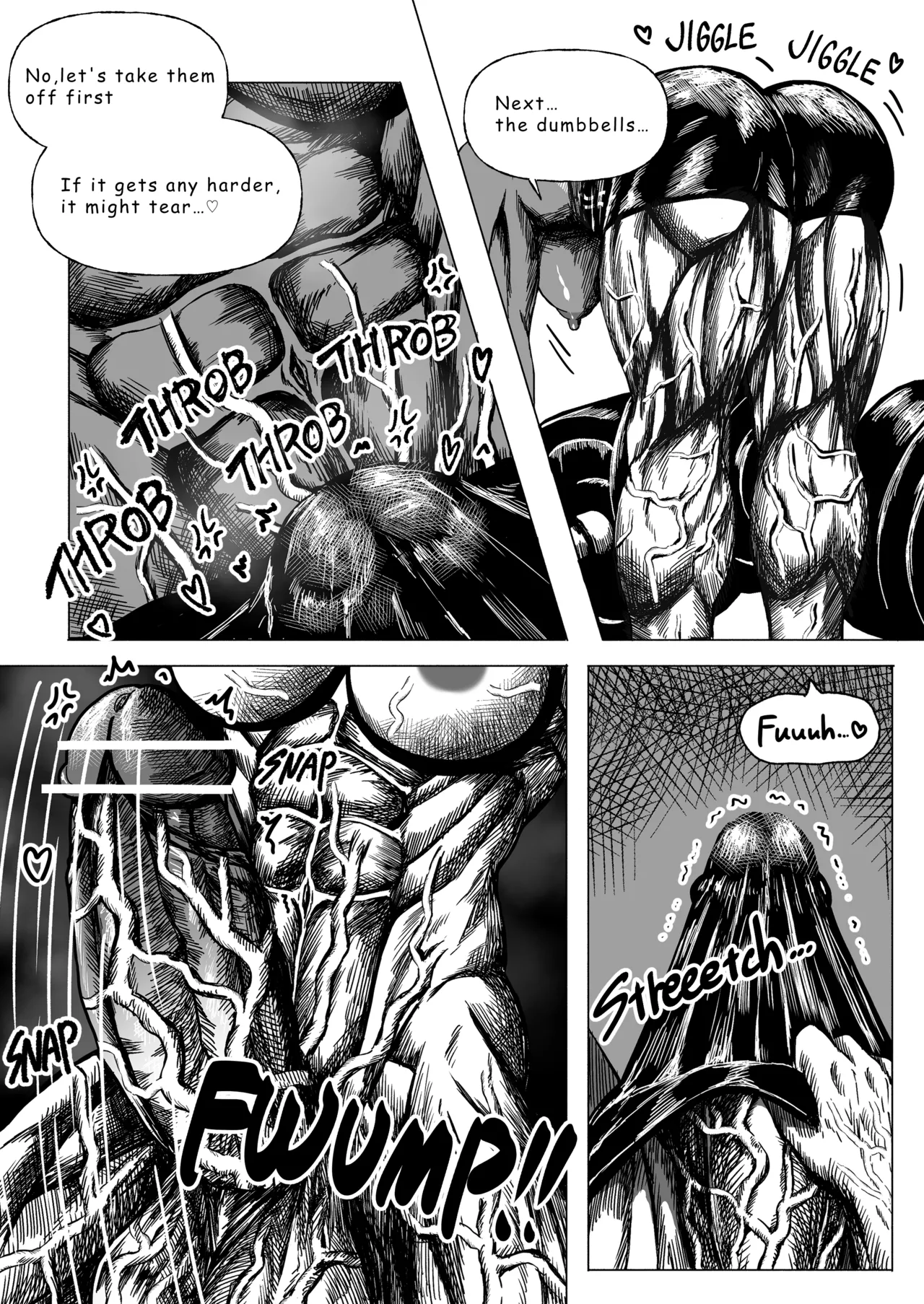Muscular Futa Manga Chapter 1 - page 3